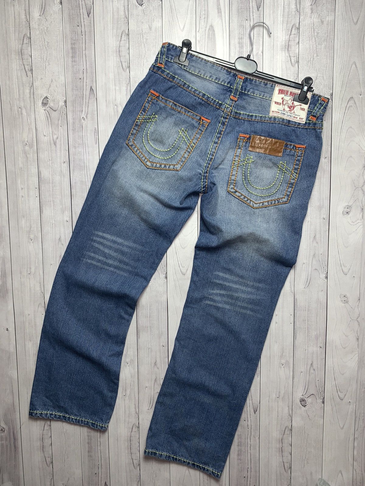 Japanese Brand × True Religion × Vintage Vintage denim True religion jeans Size US 36 / EU 52 - 1 Thumbnail