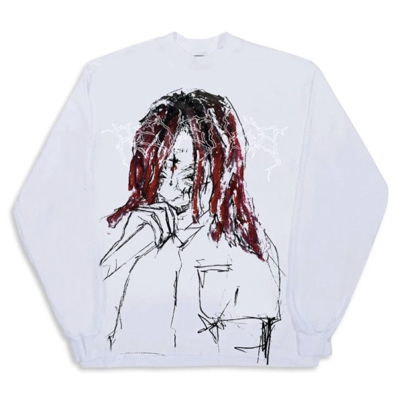 Revenge x Trippie Redd White Lightning Trippie Long Sleeve