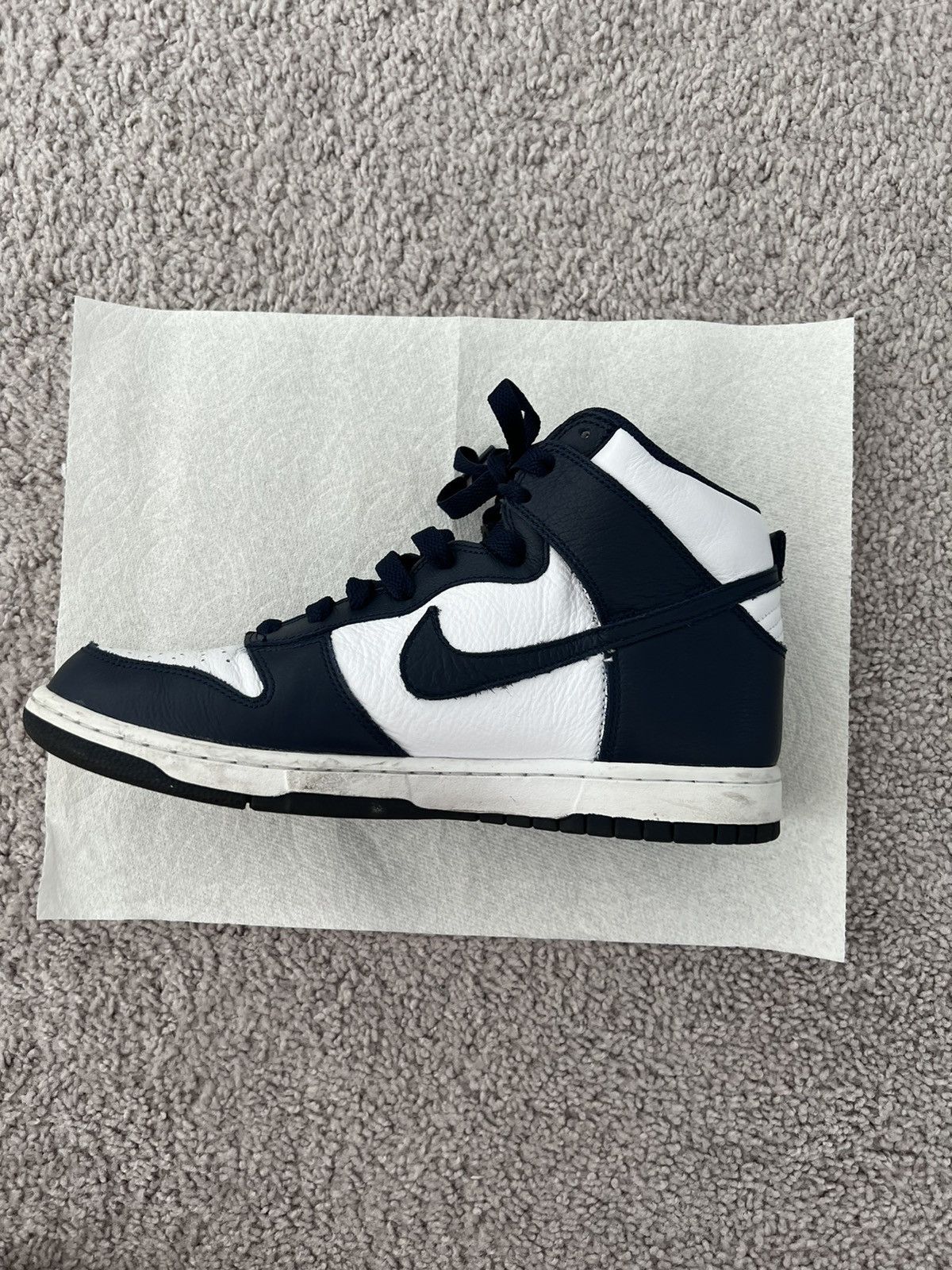 Nike 2016 Nike Dunk High QS Villanova Size US 10 / EU 43 - 10 Thumbnail