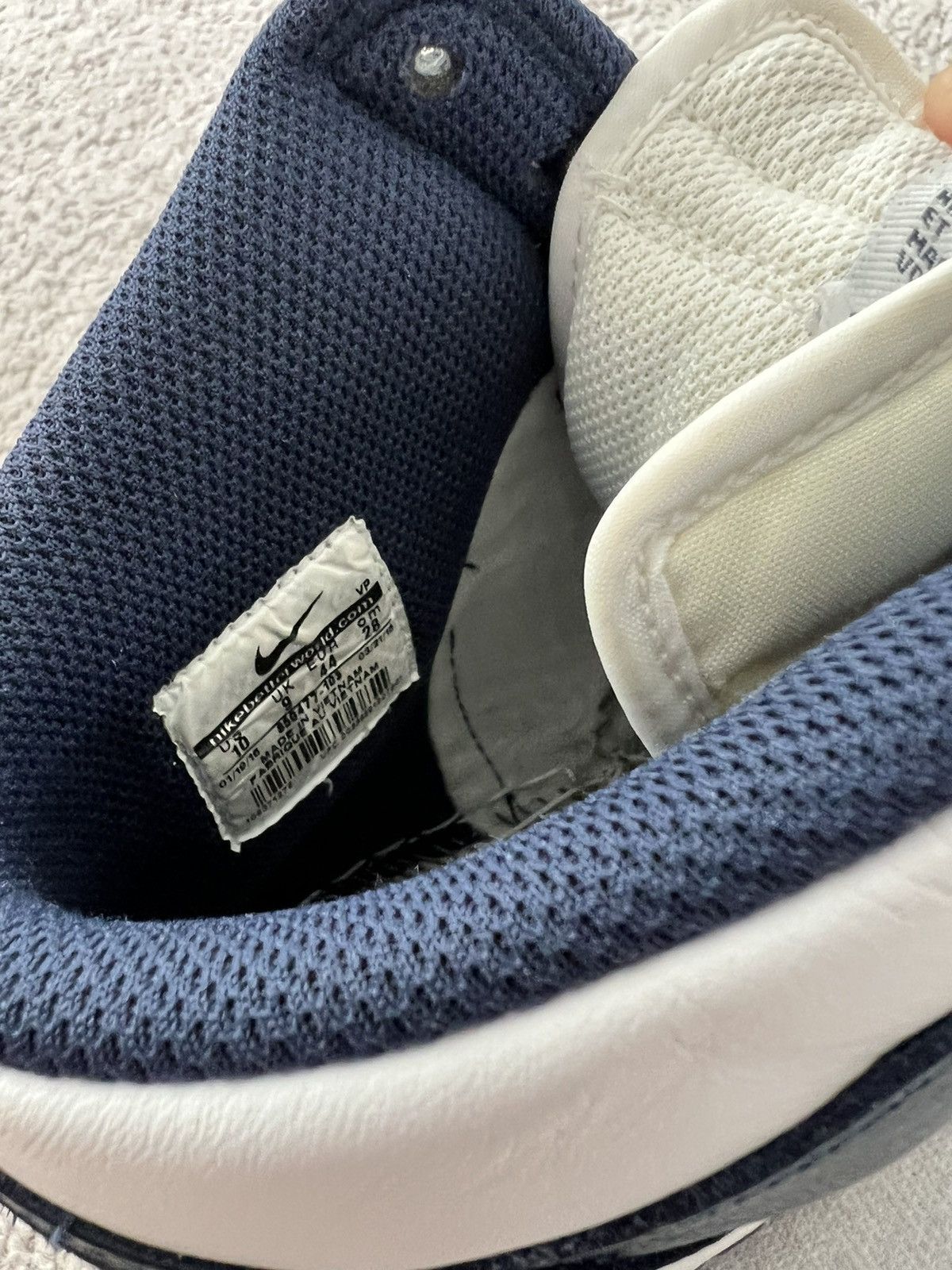 Nike 2016 Nike Dunk High QS Villanova Size US 10 / EU 43 - 12 Thumbnail