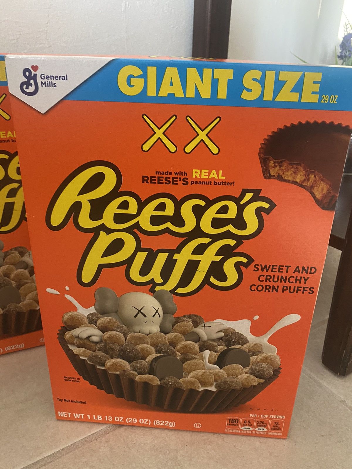 KAWSPuffs- Kaws x Reeses Cereal