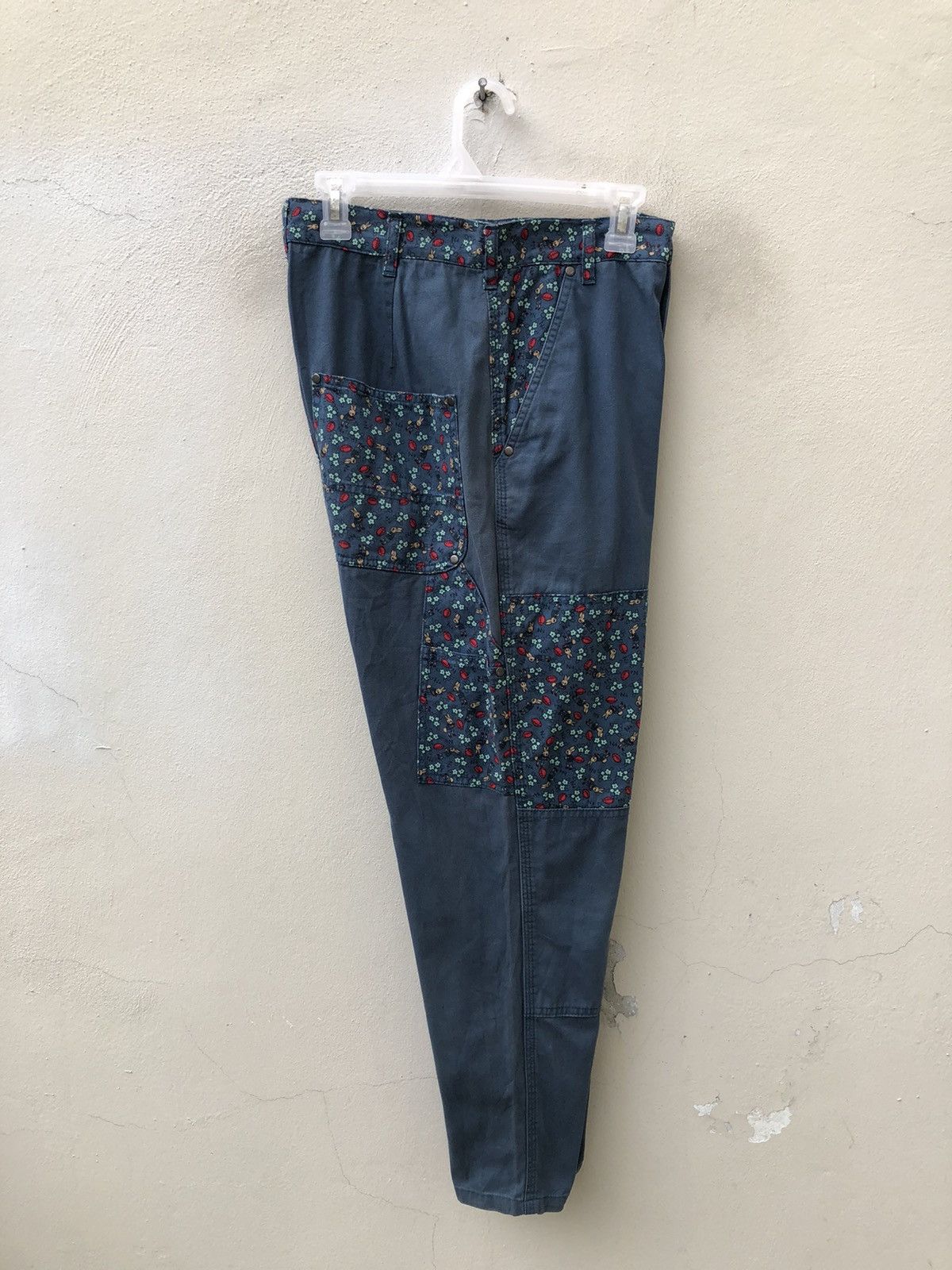 Issey Miyake Ne-net Drop Crotch Double Knee Work Trouser Cropped Pant Size US 29 - 17 Thumbnail
