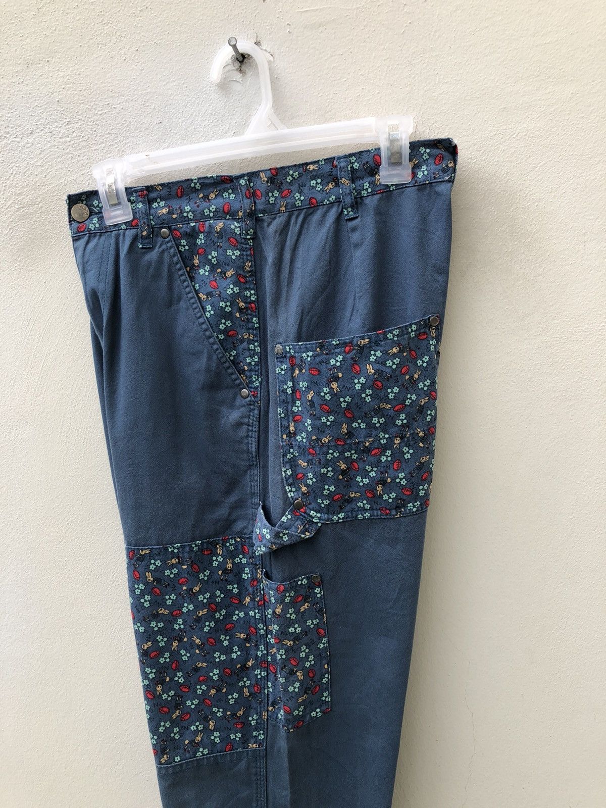 Issey Miyake Ne-net Drop Crotch Double Knee Work Trouser Cropped Pant Size US 29 - 16 Thumbnail