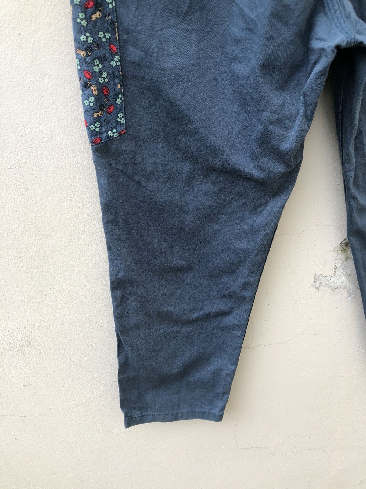 Issey Miyake Ne-net Drop Crotch Double Knee Work Trouser Cropped Pant Size US 29 - 12 Thumbnail
