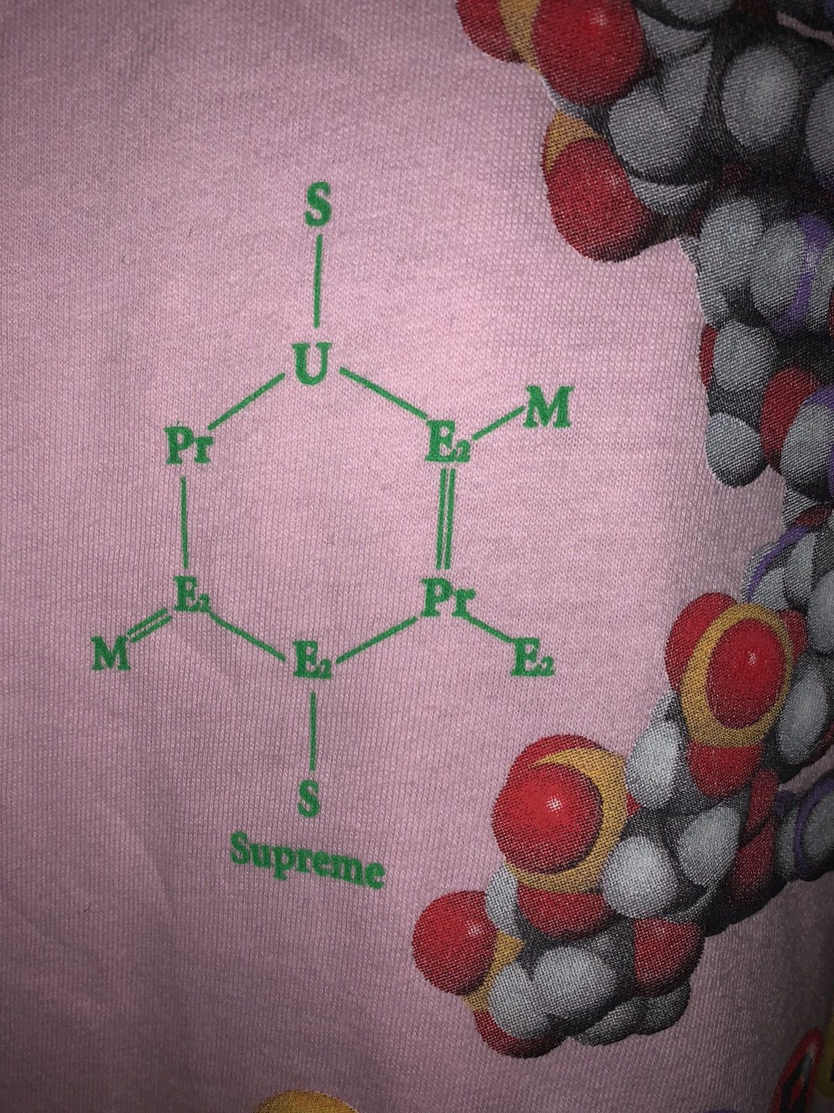 Supreme Supreme DNA Tee Size US M / EU 48-50 / 2 - 3 Thumbnail