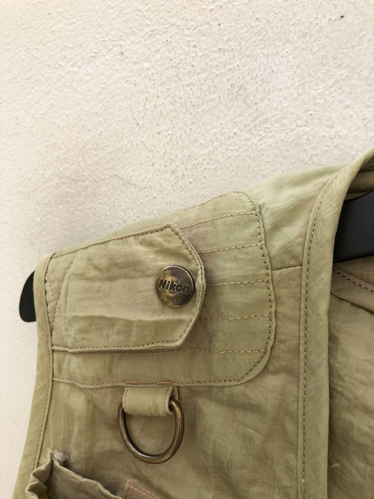 Nikon × Vintage Vintage 90s NIKON For Pro Multi Pocket Tactical Cargo Vest Size US M / EU 48-50 / 2 - 7 Thumbnail