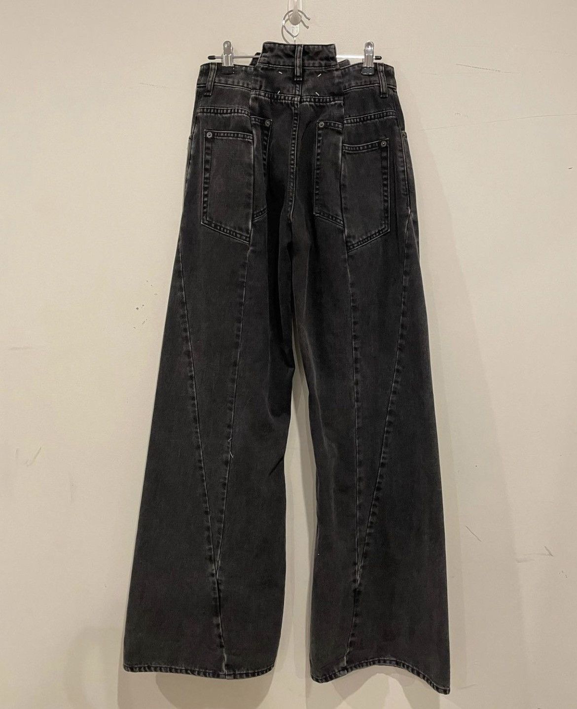 Maison Margiela Maison Margiela Décortiqué wide leg jeans Size US 26 / EU 42 - 6 Thumbnail