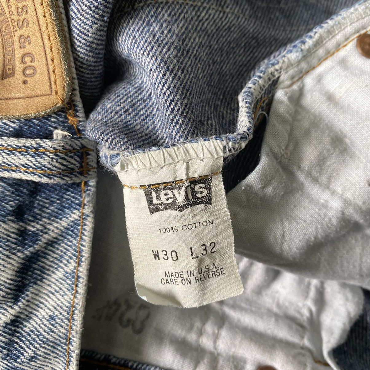 Levi's Vintage 80s Levis 540 Stone Wash Jeans Made in USA Size US 30 / EU 46 - 14 Thumbnail