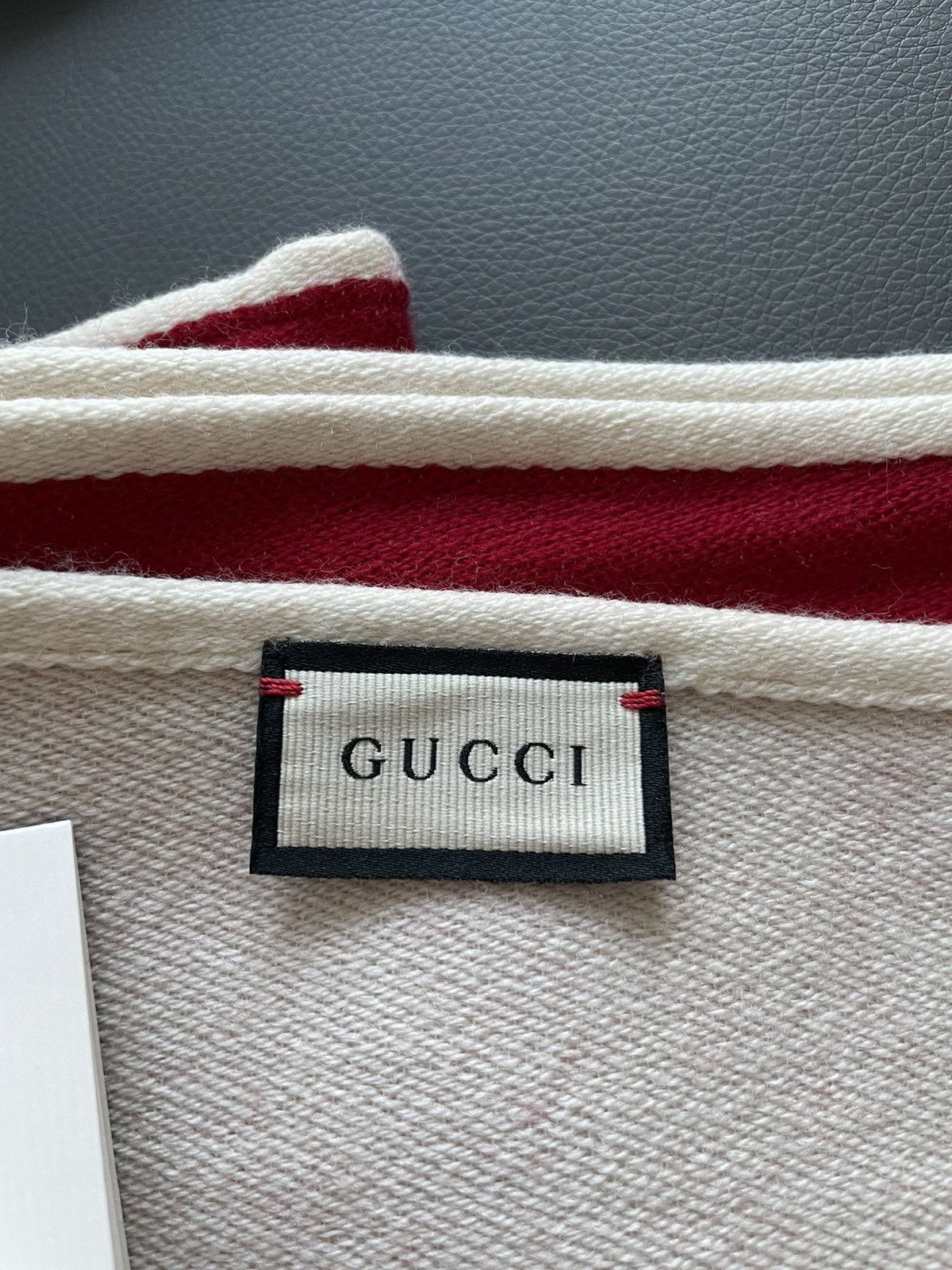 Gucci Super Runway Limited Edition GG Logo Gucci Wool Scarf Size ONE SIZE - 5 Thumbnail