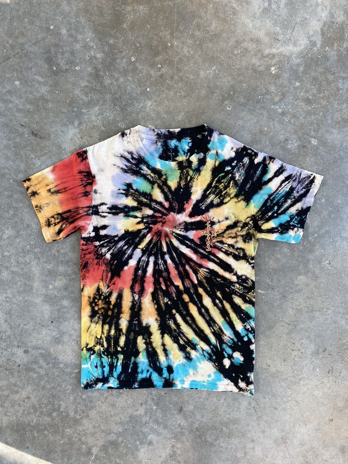 Travis Scott Travis Scott Highest In The Room Tie Dye Tee Small 🥣 Cactus Size US S / EU 44-46 / 1 - 3 Thumbnail