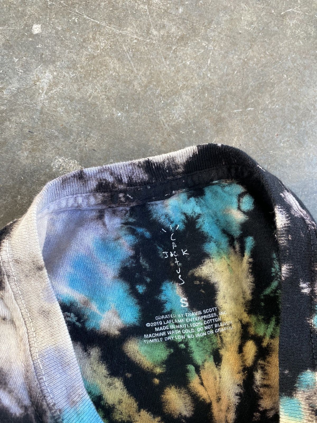 Travis Scott Travis Scott Highest In The Room Tie Dye Tee Small 🥣 Cactus Size US S / EU 44-46 / 1 - 5 Thumbnail