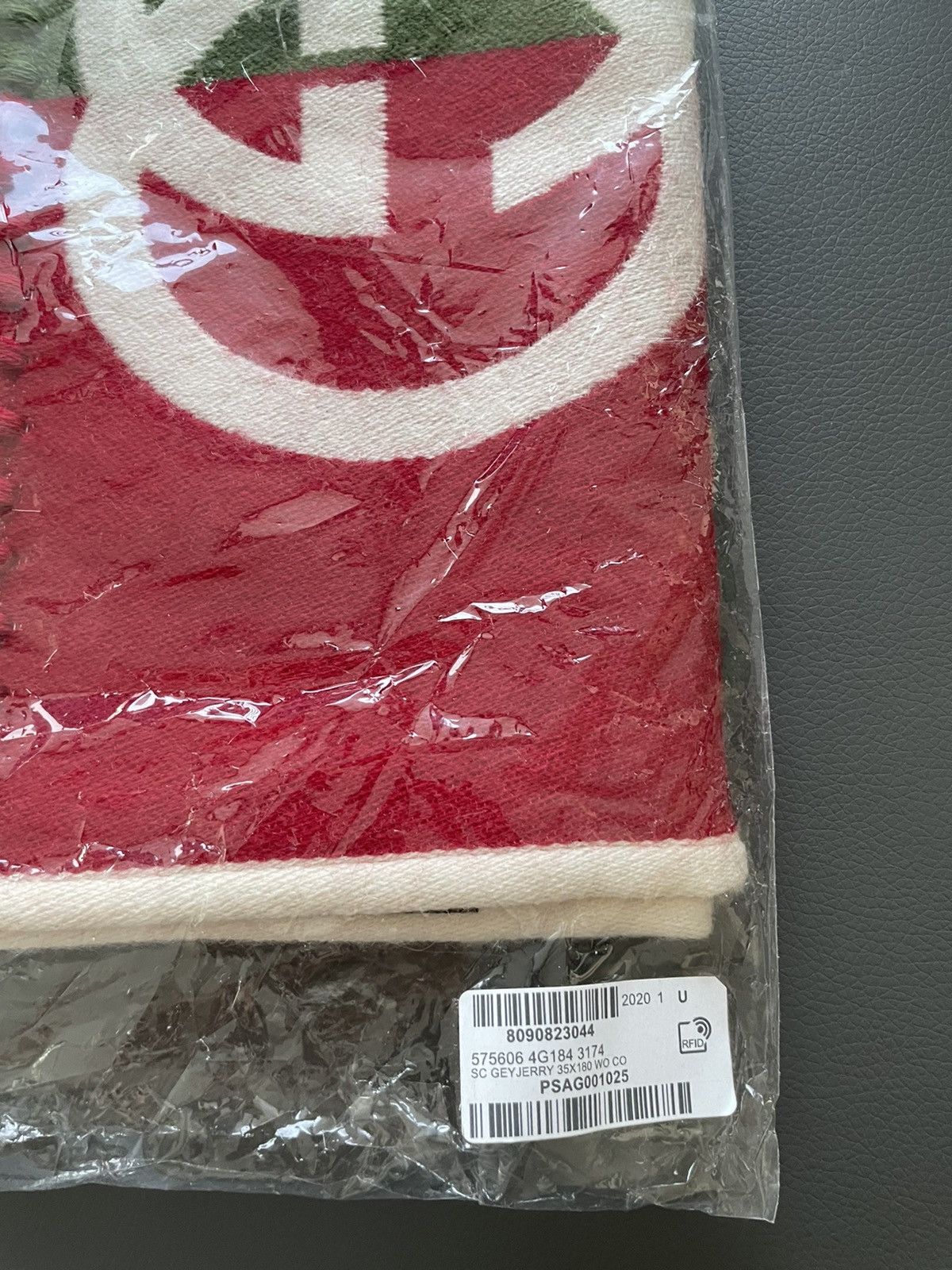 Gucci Brand NEW Rare Runway Limited Edition GG Logo Wool Scarf Size ONE SIZE - 9 Thumbnail