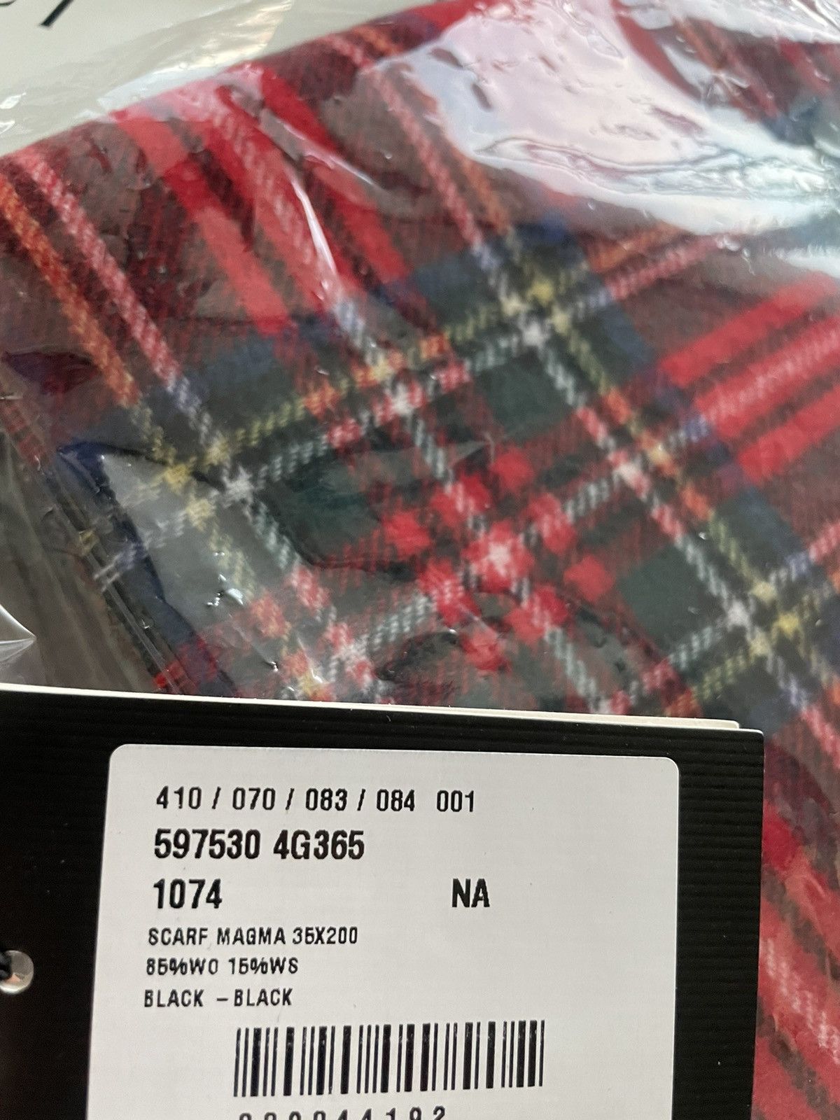 Gucci Brand NEW Limited Edition Gucci Logo Cashmere Runway Scarf Size ONE SIZE - 8 Thumbnail