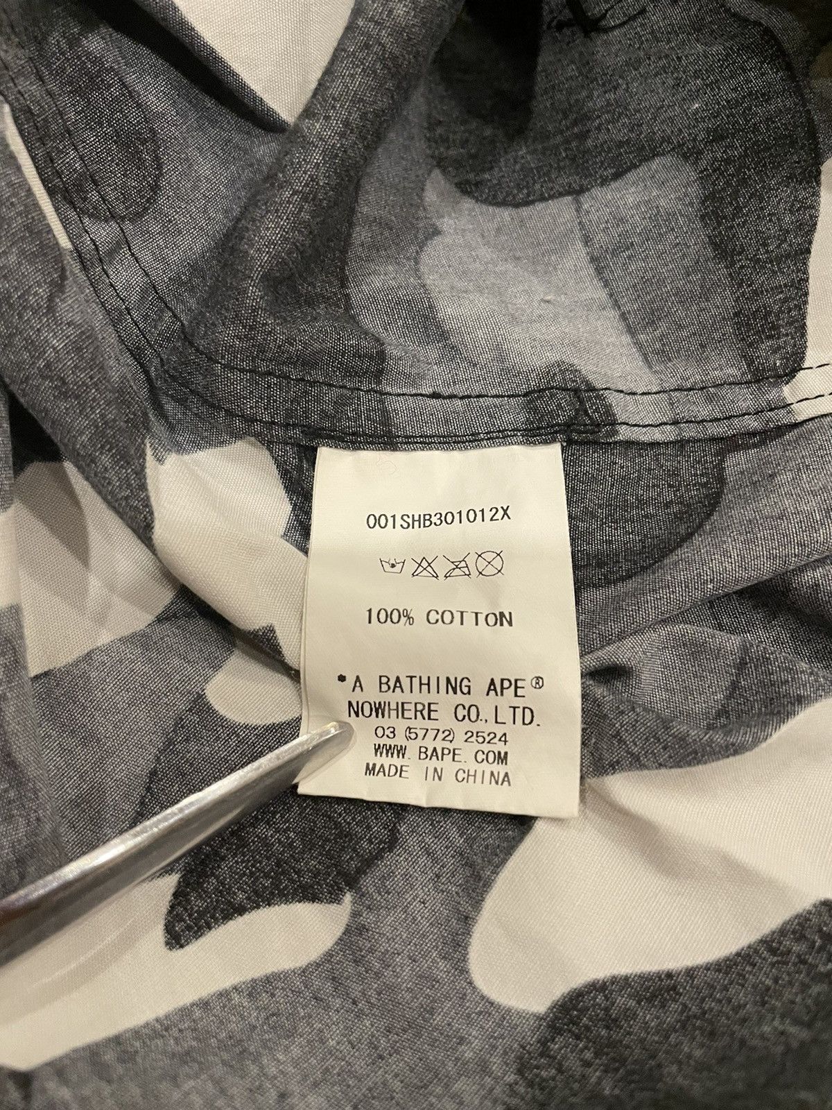 Bape RARE Bape Camo Zip Up Hoodie Ape Head Logo Sweatshirt Size US S / EU 44-46 / 1 - 15 Thumbnail