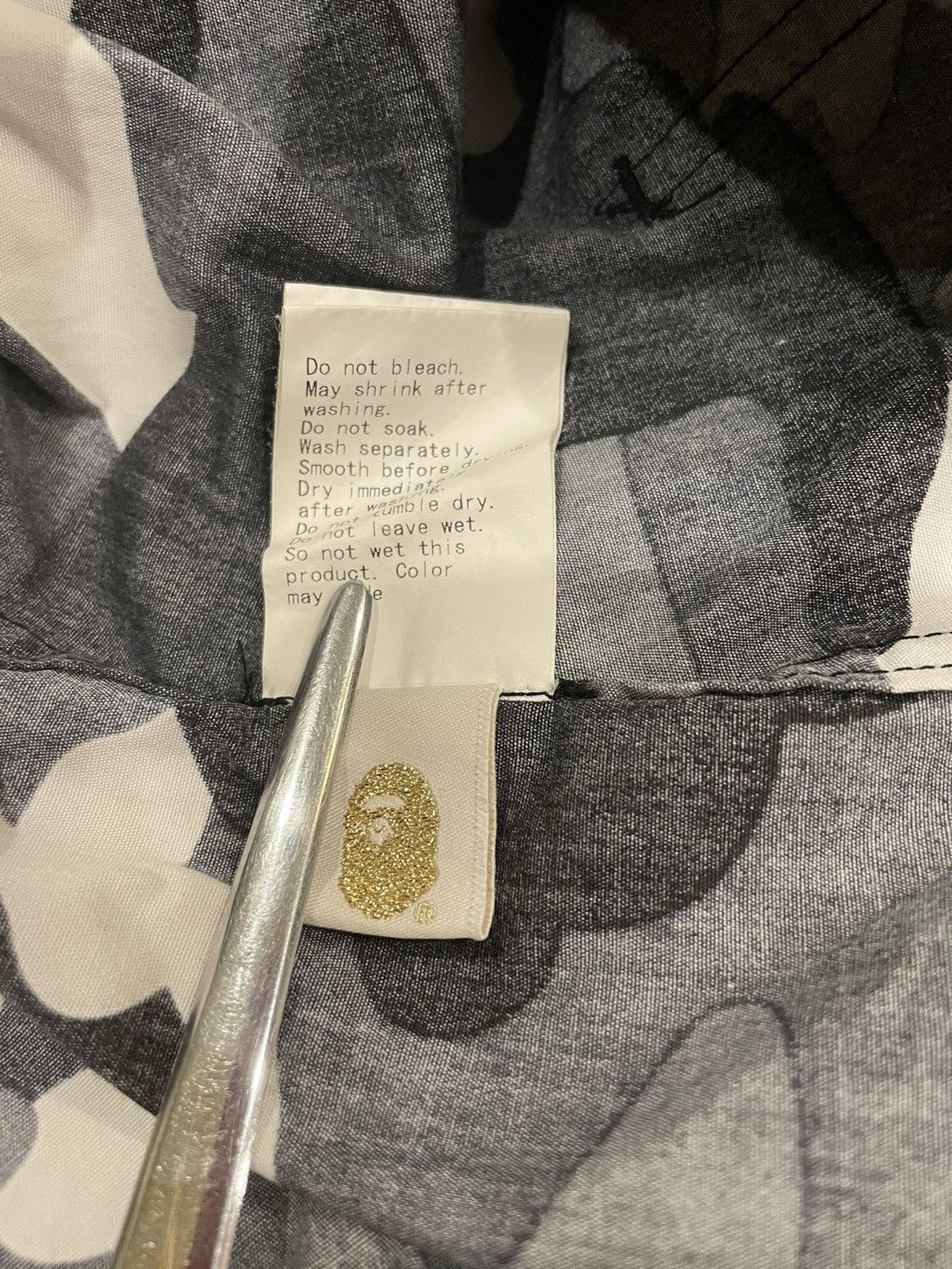 Bape RARE Bape Camo Zip Up Hoodie Ape Head Logo Sweatshirt Size US S / EU 44-46 / 1 - 17 Thumbnail