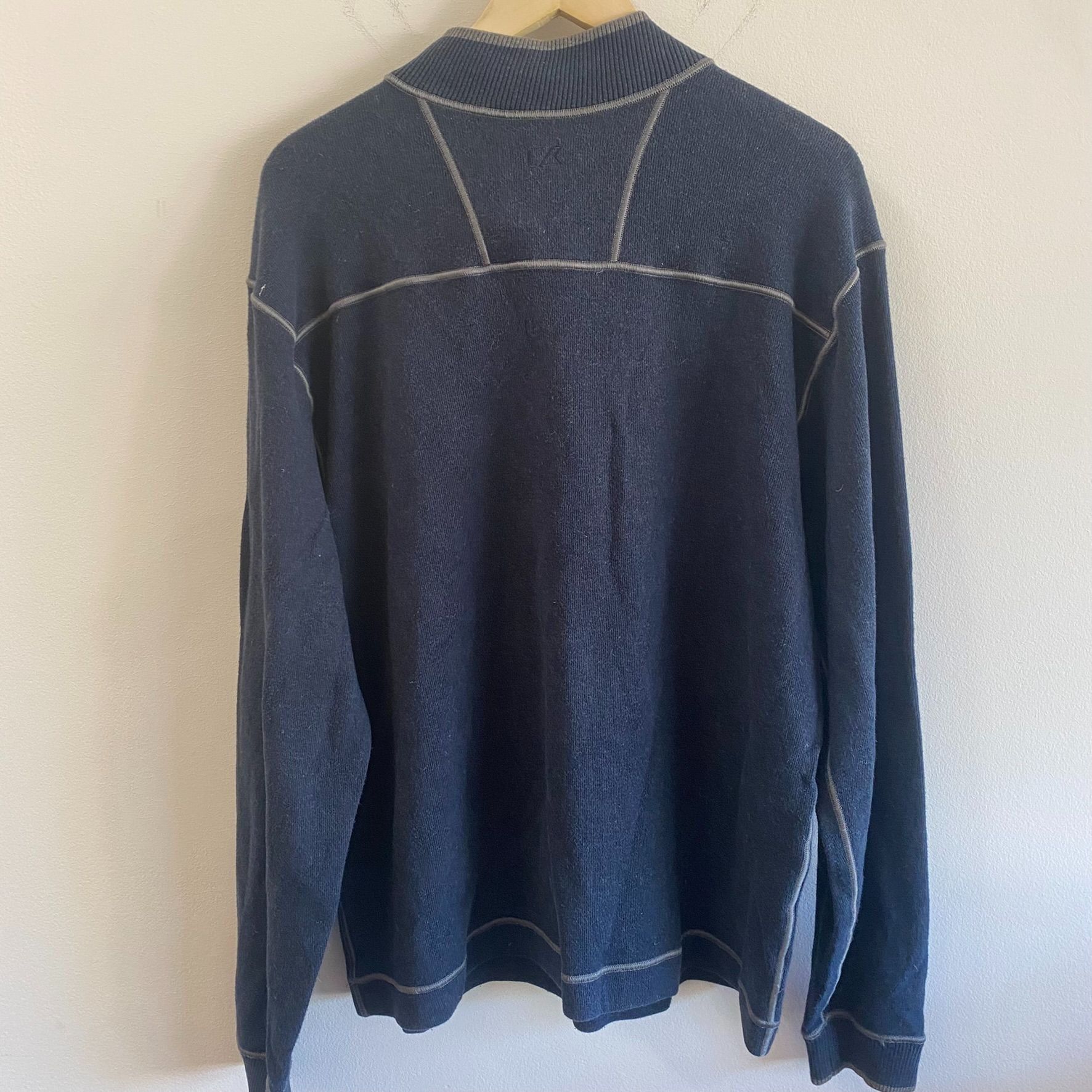 NCAA UNC Tar Heels Quarter Zip Sweatshirt Size US XL / EU 56 / 4 - 4 Thumbnail