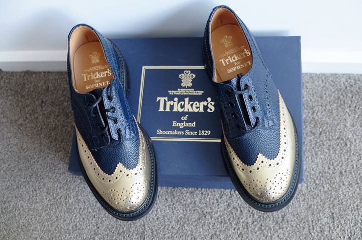 Sophnet. Trickers x Sophnet. Wingtip Brogues | Grailed