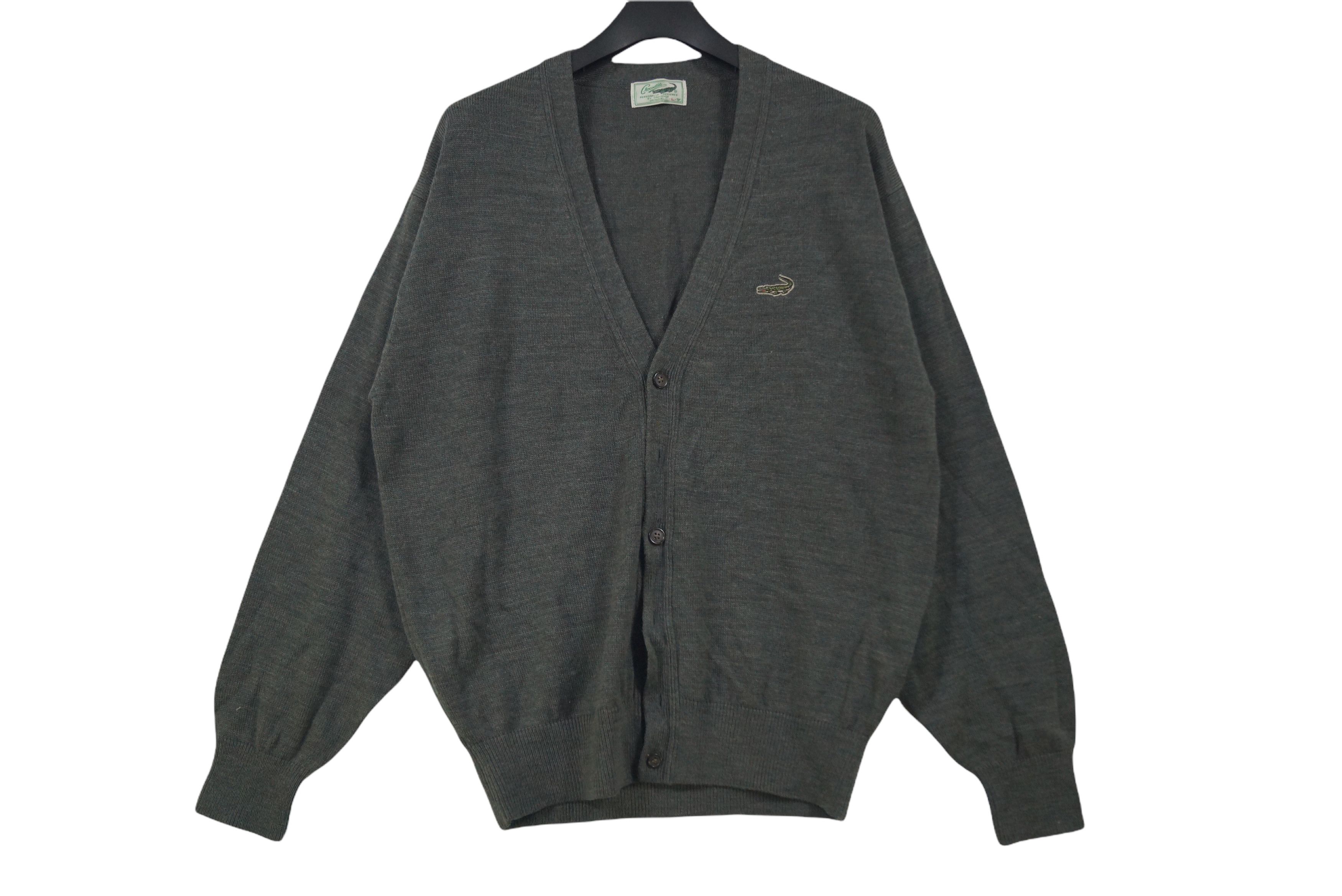 Vintage Rare!! Crocodile Cardigan Size US L / EU 52-54 / 3 - 1 Thumbnail
