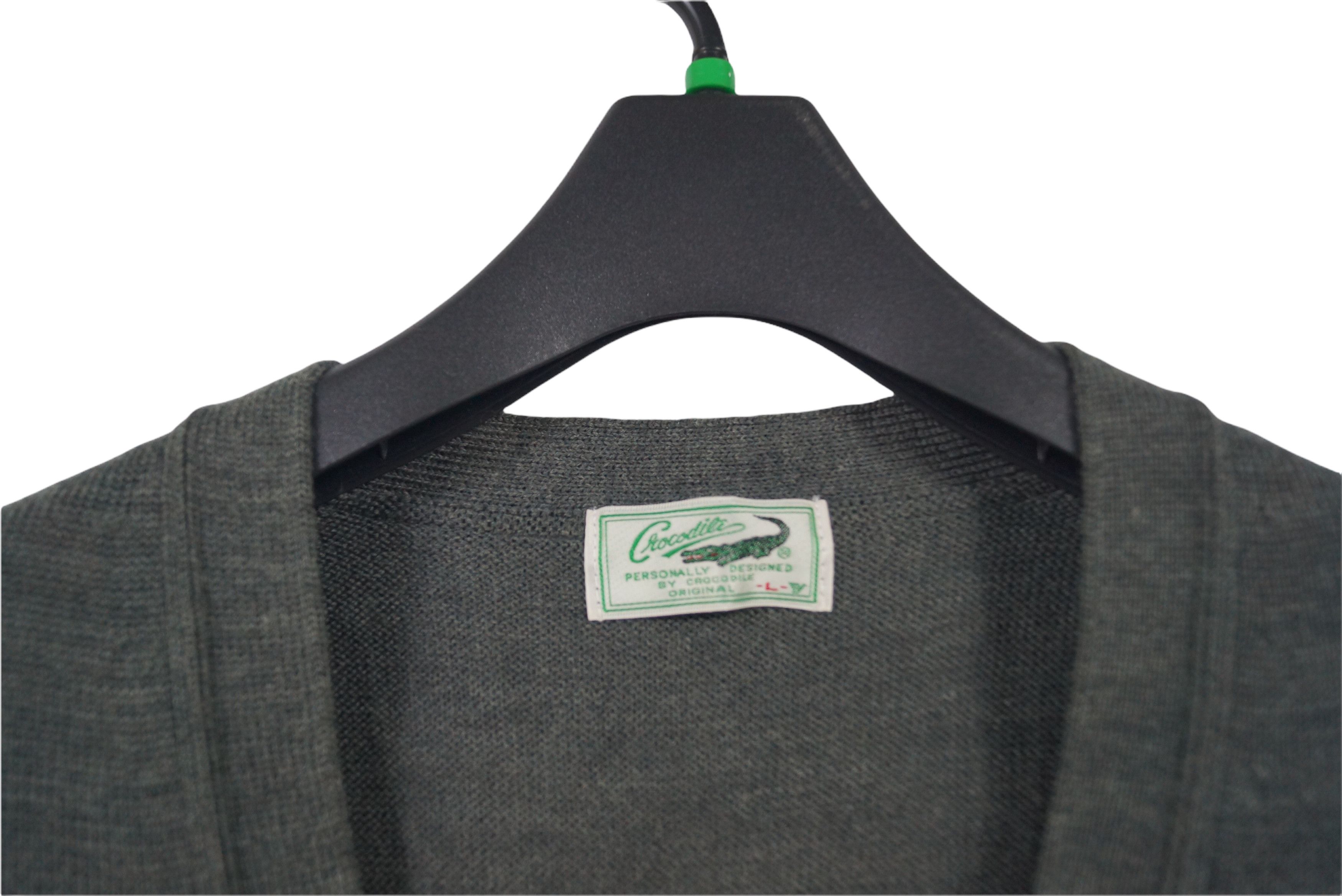 Vintage Rare!! Crocodile Cardigan Size US L / EU 52-54 / 3 - 3 Thumbnail