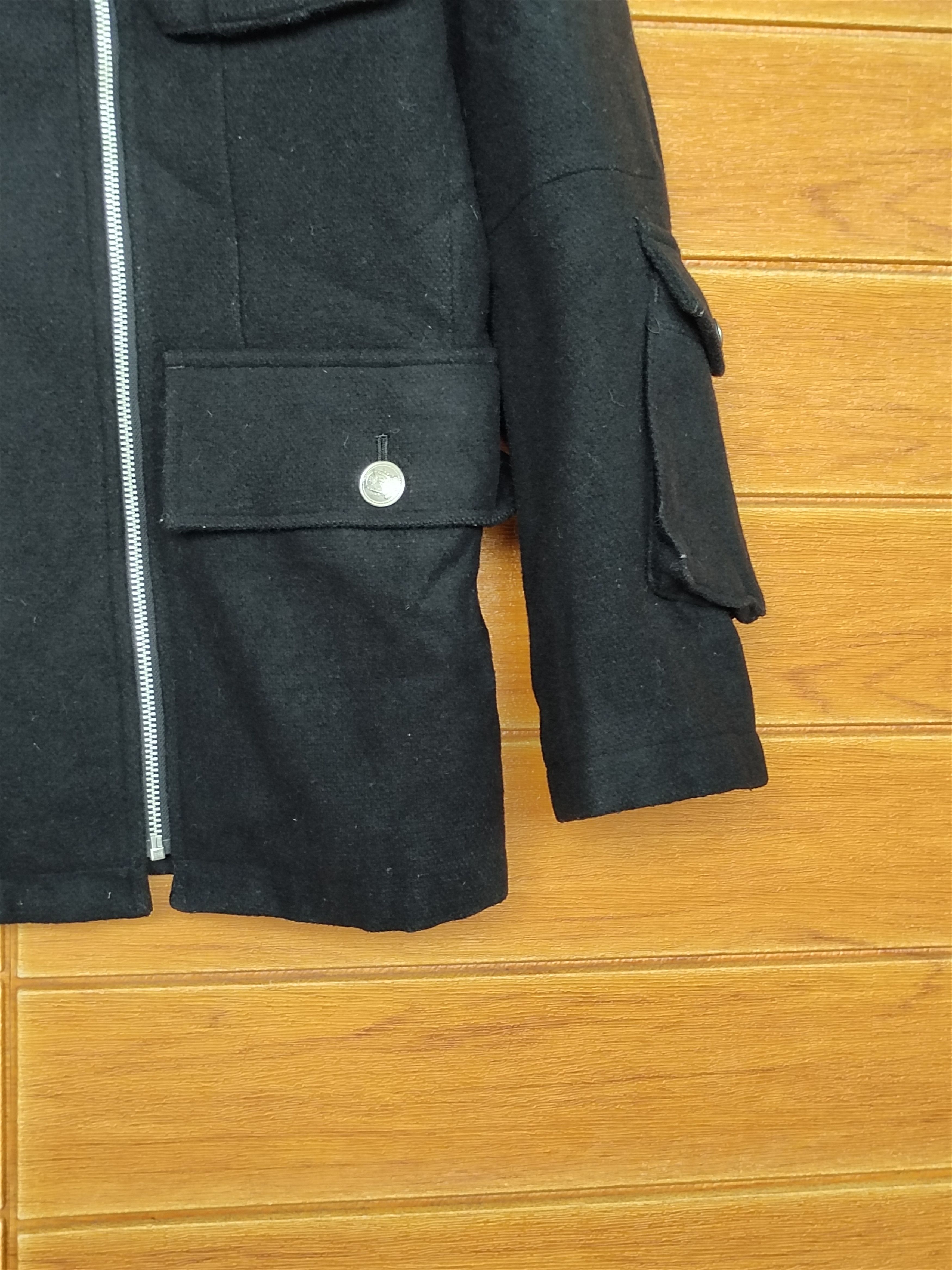 Japanese Brand BATSU BOYS Wool Zippers Multi Pocket Jacket Size US M / EU 48-50 / 2 - 6 Thumbnail