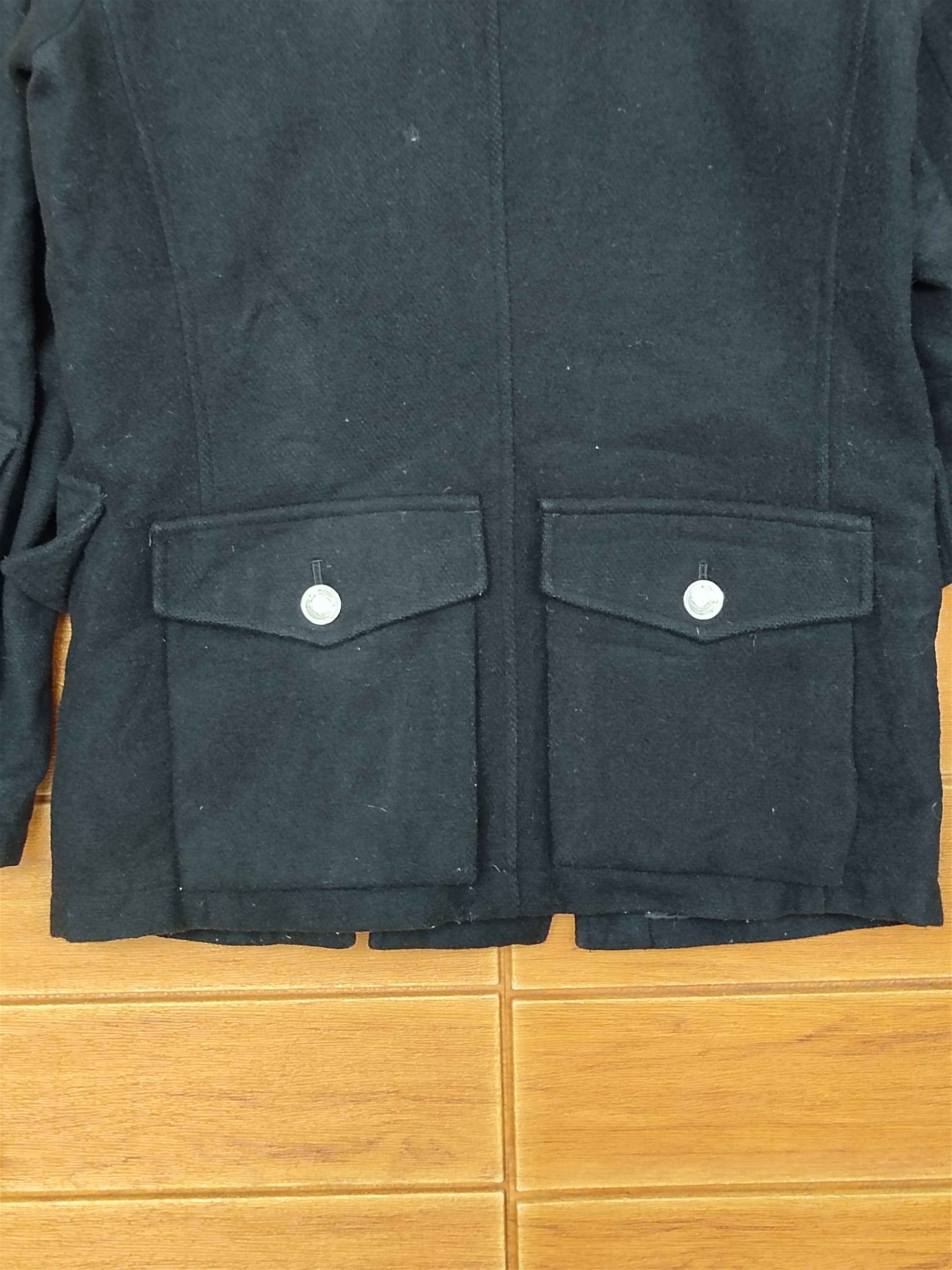 Japanese Brand BATSU BOYS Wool Zippers Multi Pocket Jacket Size US M / EU 48-50 / 2 - 9 Thumbnail