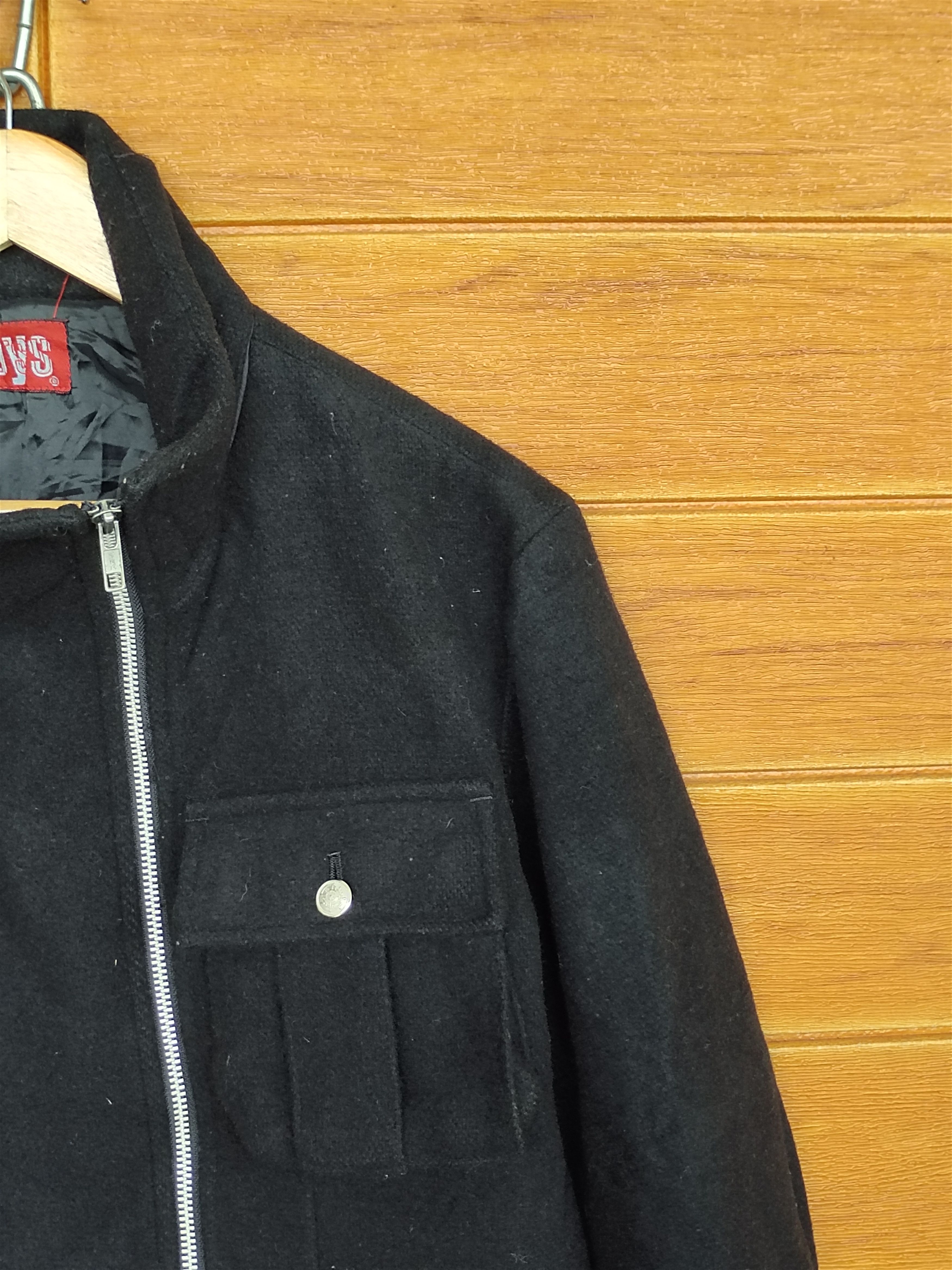 Japanese Brand BATSU BOYS Wool Zippers Multi Pocket Jacket Size US M / EU 48-50 / 2 - 3 Thumbnail