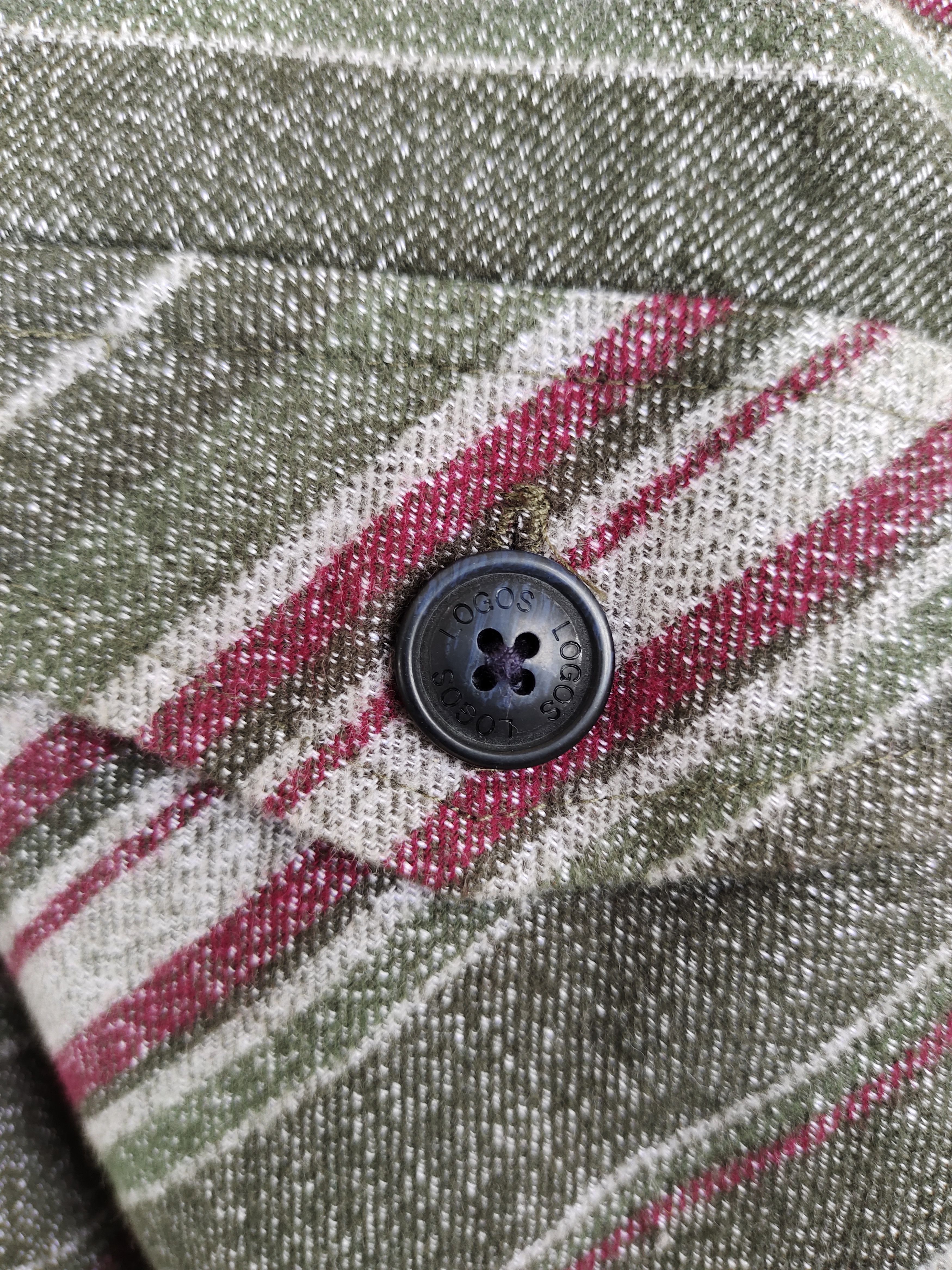 Vintage Vintage 90s LOGOS 'Outing Equipment" Striped Hoodie Jacket Size US M / EU 48-50 / 2 - 13 Thumbnail
