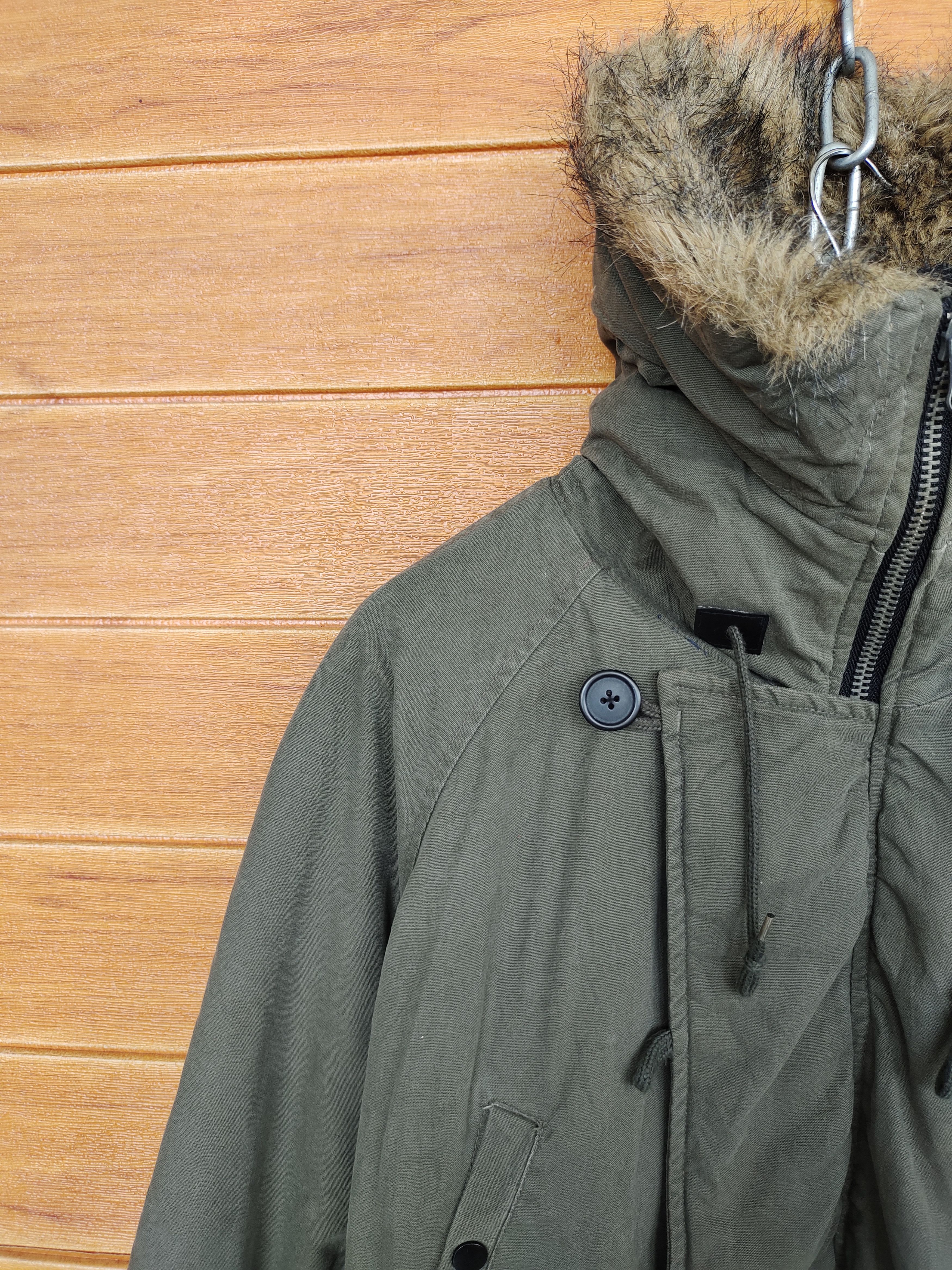 Vintage MAC EYE N3-B Fur Military Jacket Size US L / EU 52-54 / 3 - 4 Thumbnail