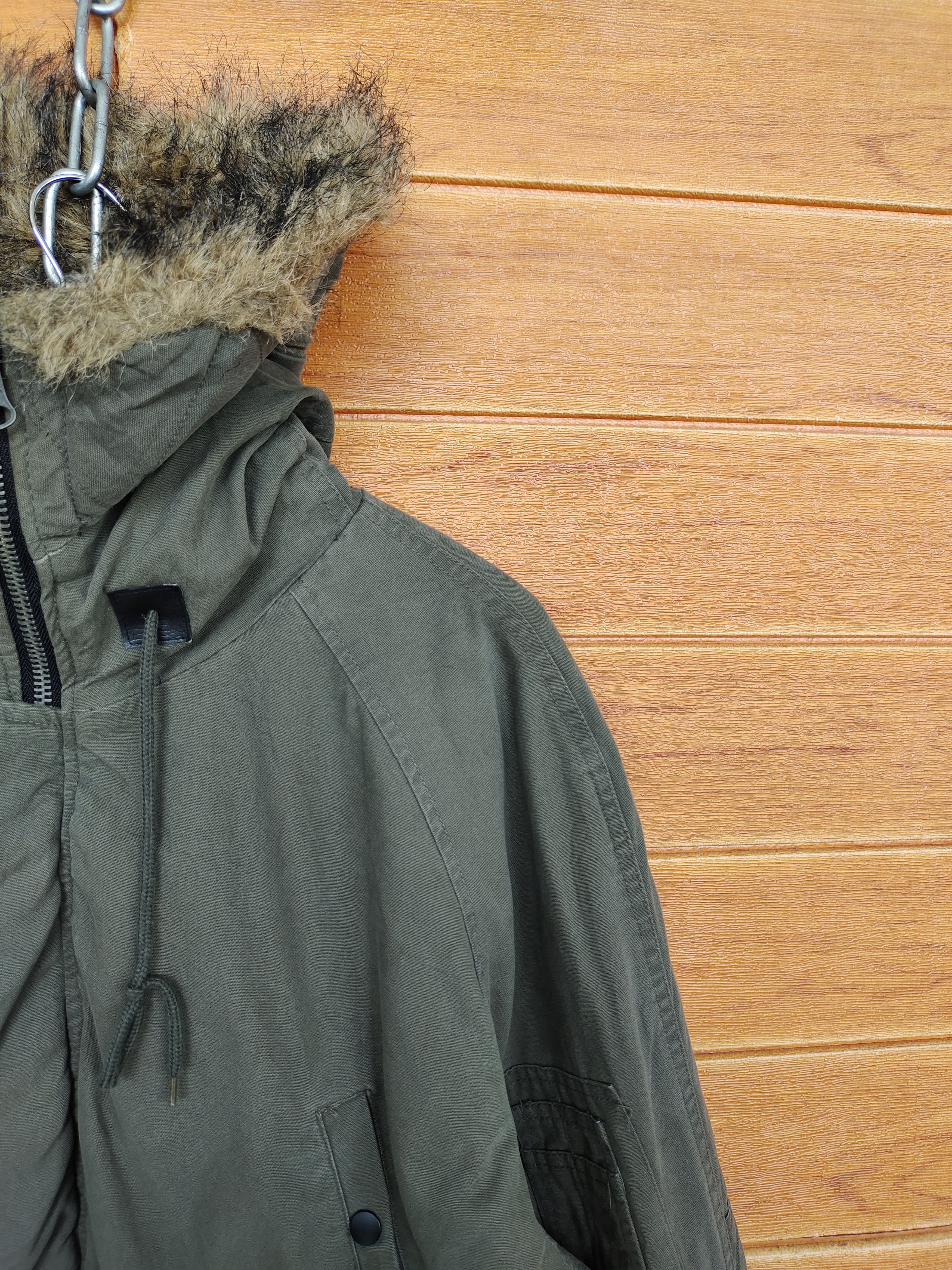 Vintage MAC EYE N3-B Fur Military Jacket Size US L / EU 52-54 / 3 - 3 Thumbnail