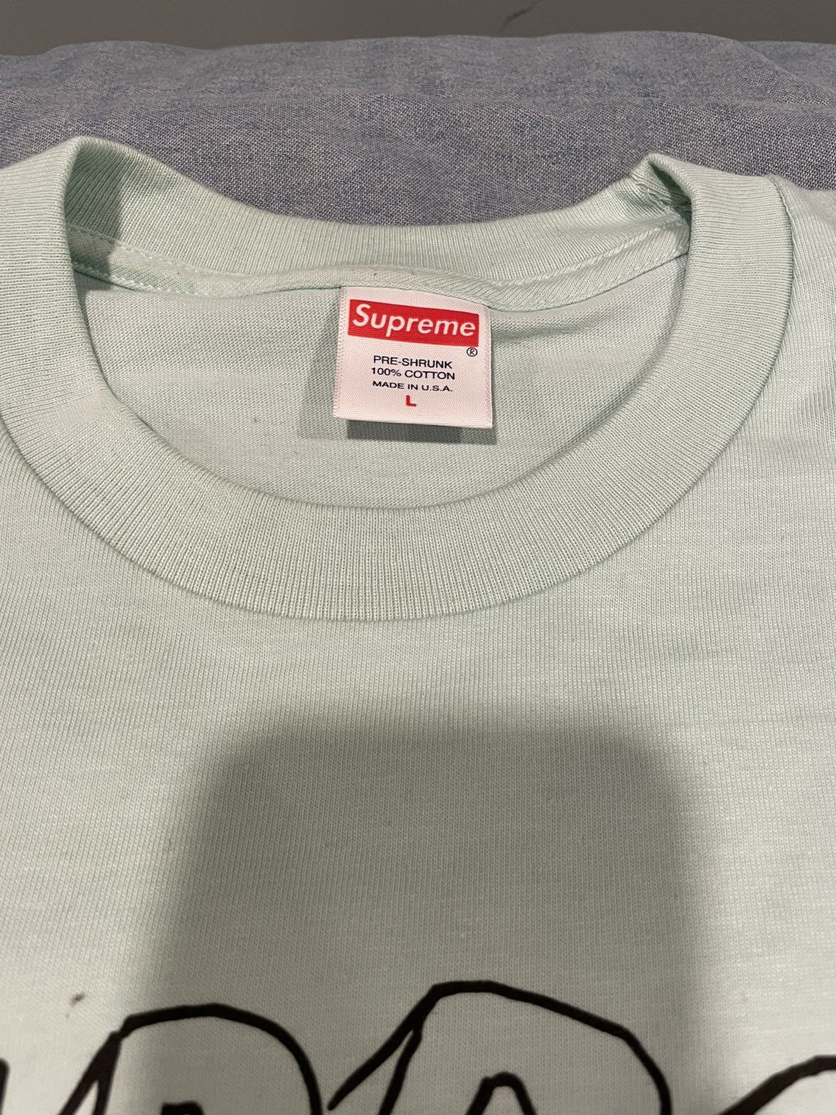 Supreme Daniel Johnston Cross On Texas Tee | Grailed