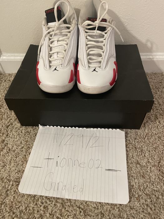 Jordan Brand Air Jordan 14 Retro 2019 Candy Cane 2019 Grailed 4956