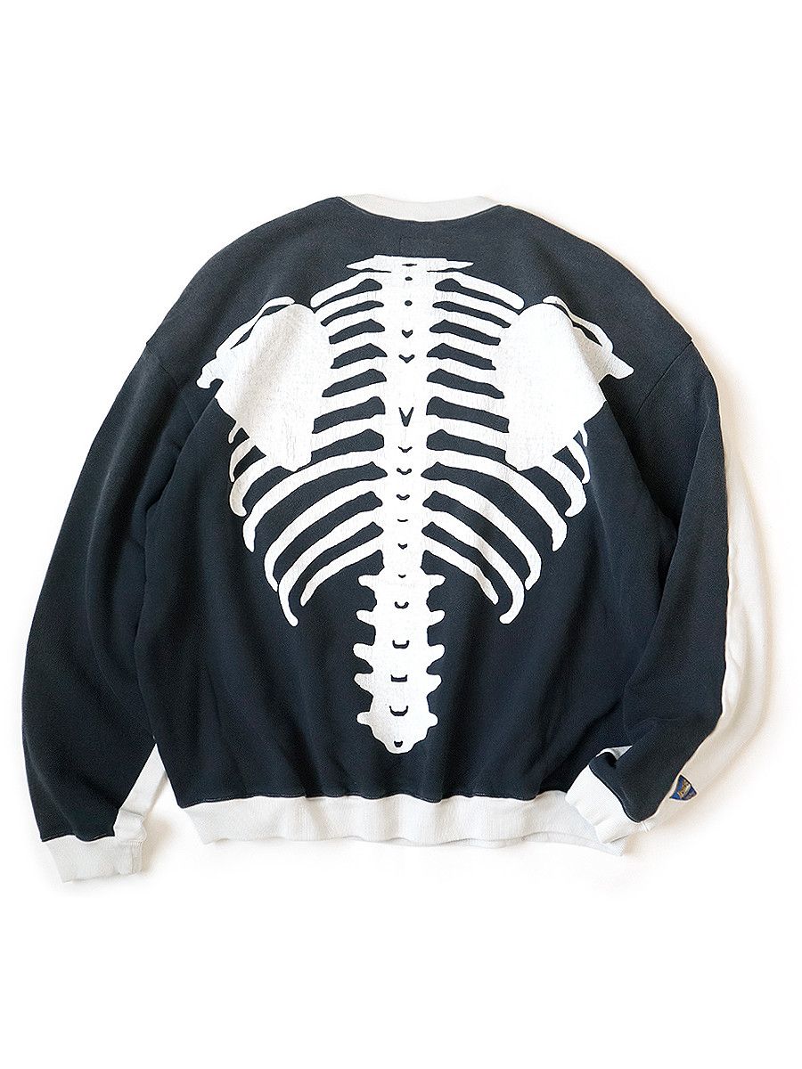 Kapital Skeleton Crewneck | Grailed