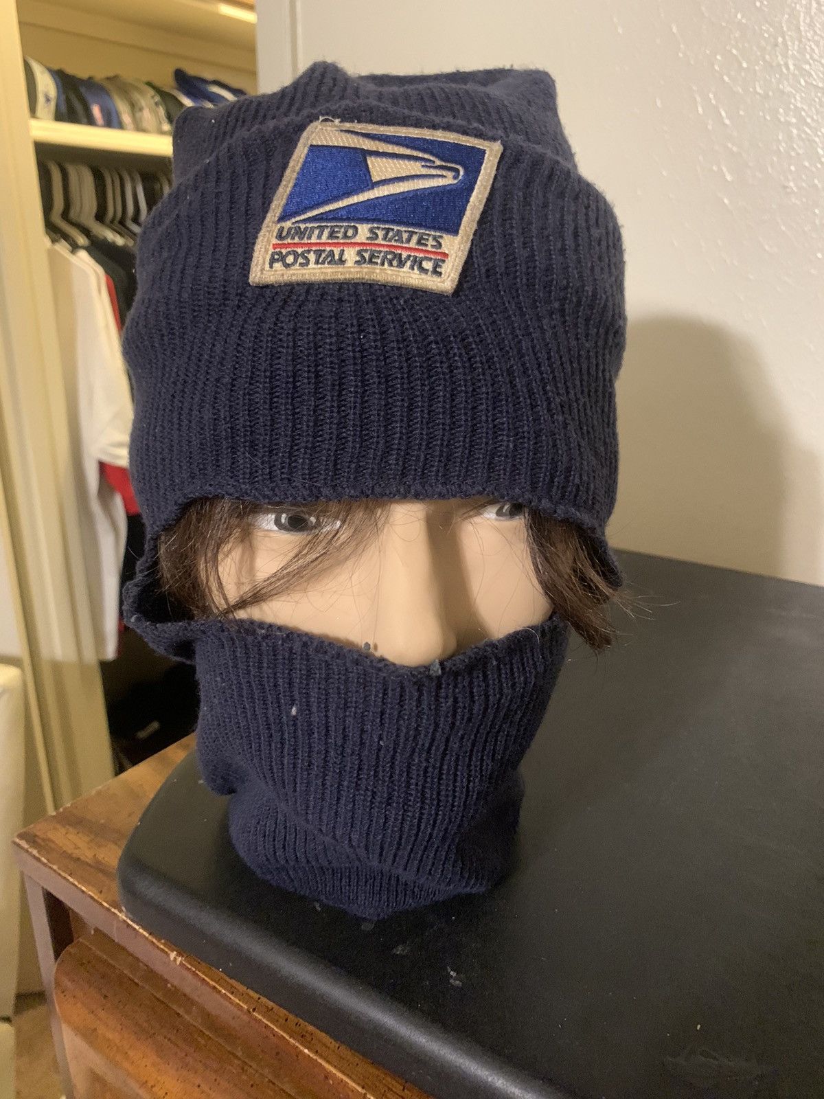 Anti Social Social Club Vintage usps mailman ski-mask 90s | Grailed