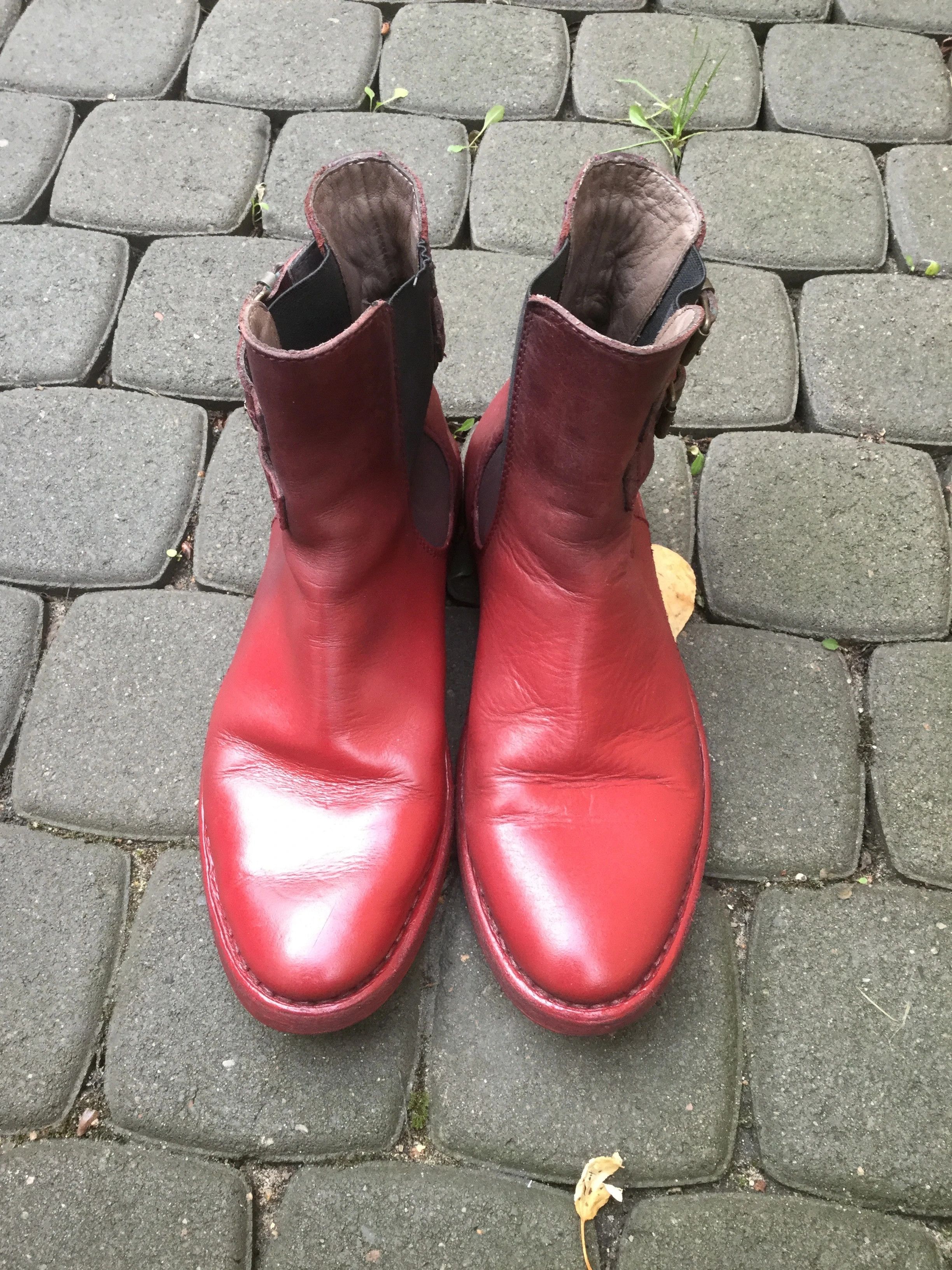 MoMA Red chelsea boots.Like Guidi or the Last Conspiracy Size US 8 / IT 38 - 1 Thumbnail