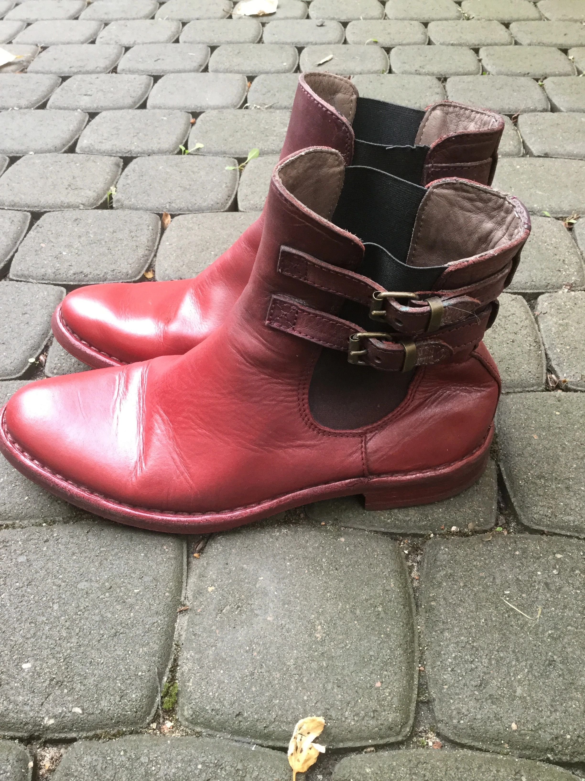 MoMA Red chelsea boots.Like Guidi or the Last Conspiracy Size US 8 / IT 38 - 2 Thumbnail