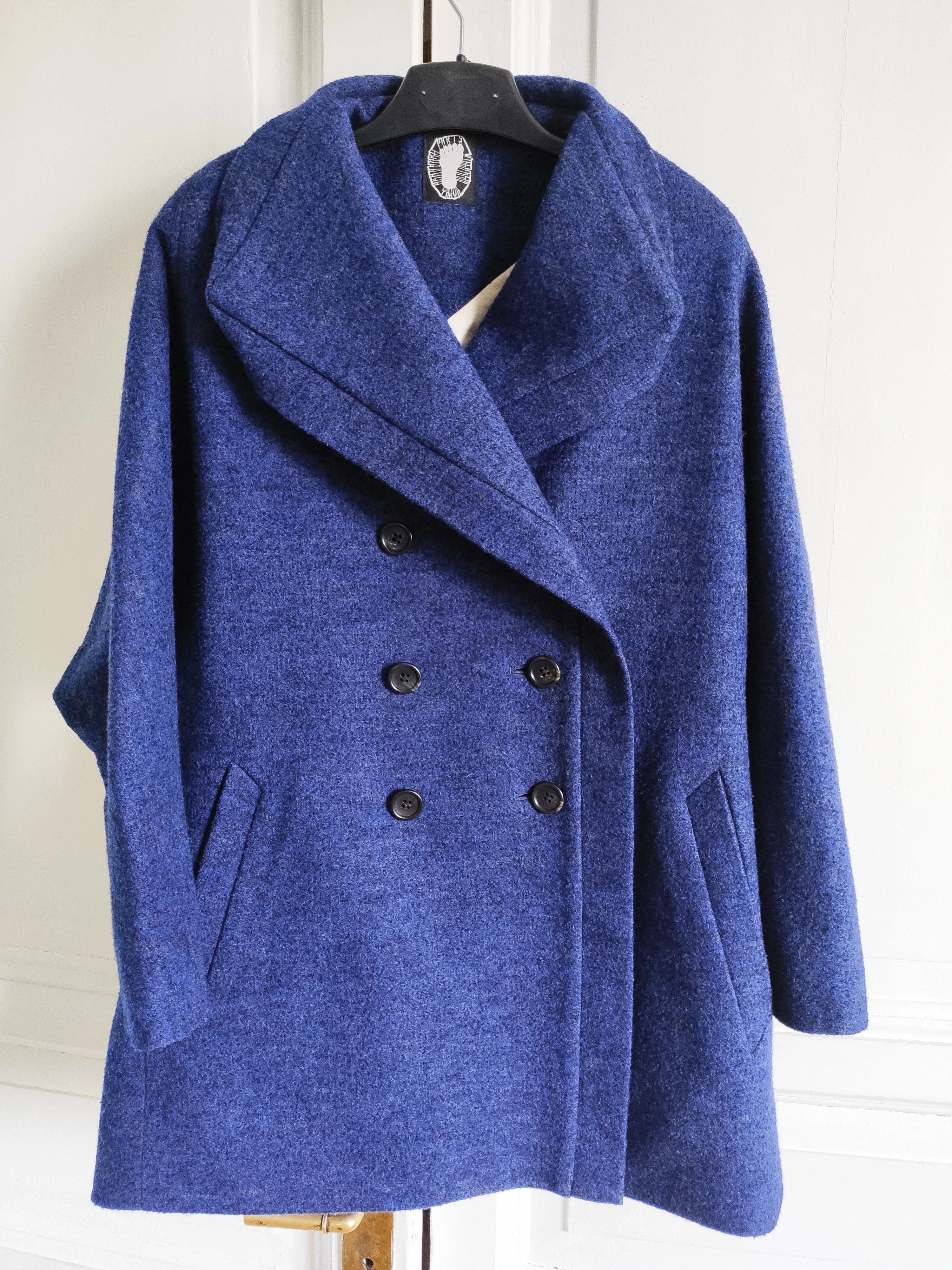 Bernhard Willhelm NEW! Breasted coat.Like Jacquemus or Balenciaga Size S / US 4 / IT 40 - 1 Thumbnail