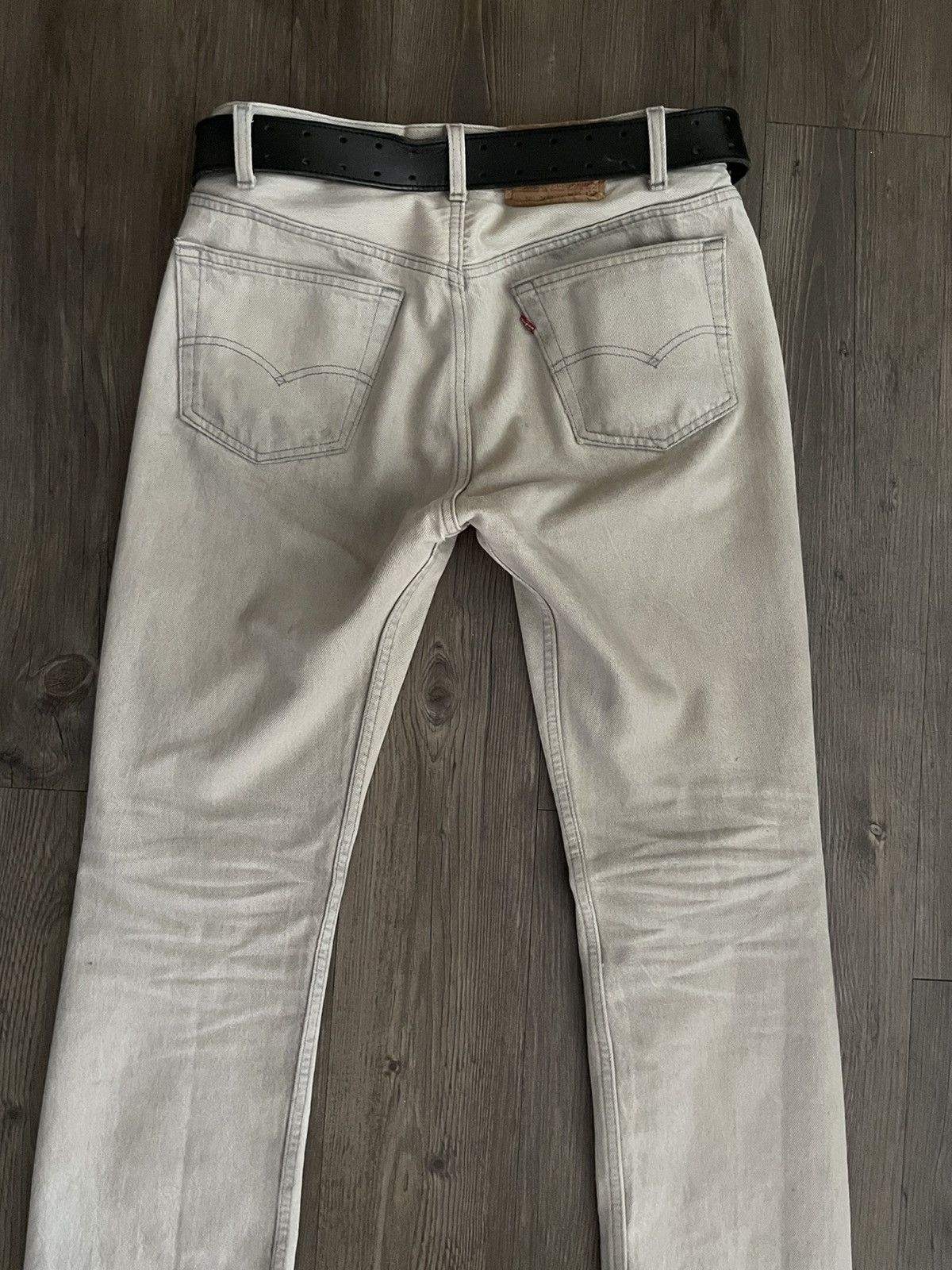 Levi's VINTAGE LEVI'S 501 GRAY DENIM Size US 30 / EU 46 - 13 Thumbnail