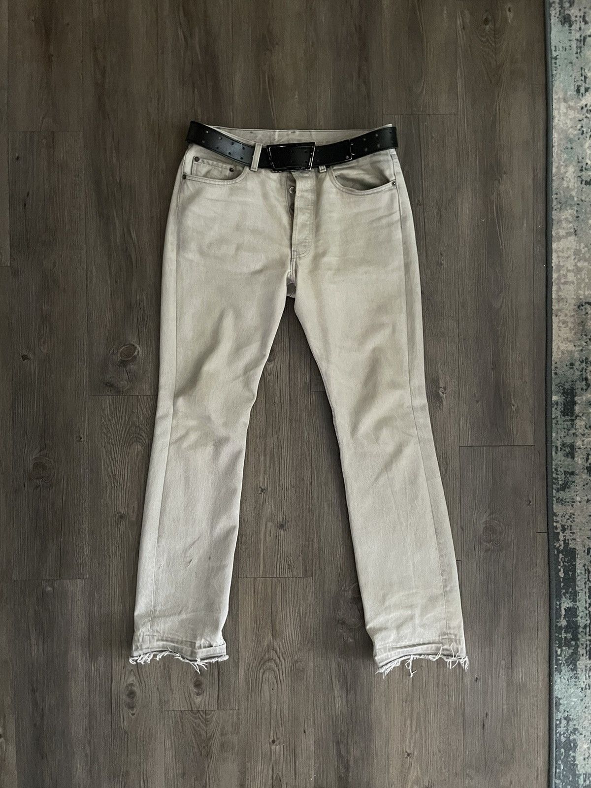 Levi's VINTAGE LEVI'S 501 GRAY DENIM Size US 30 / EU 46 - 10 Thumbnail
