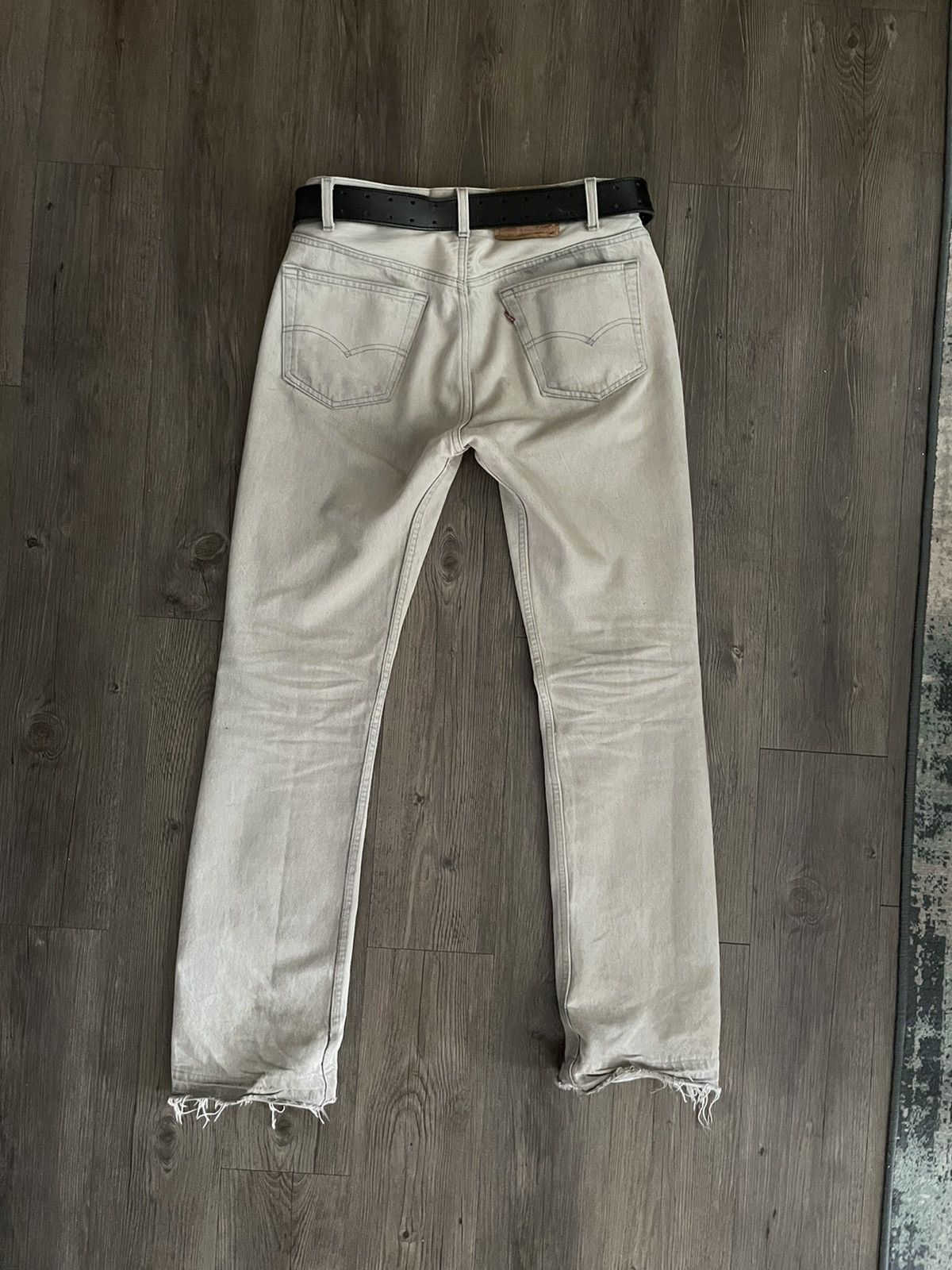 Levi's VINTAGE LEVI'S 501 GRAY DENIM Size US 30 / EU 46 - 12 Thumbnail