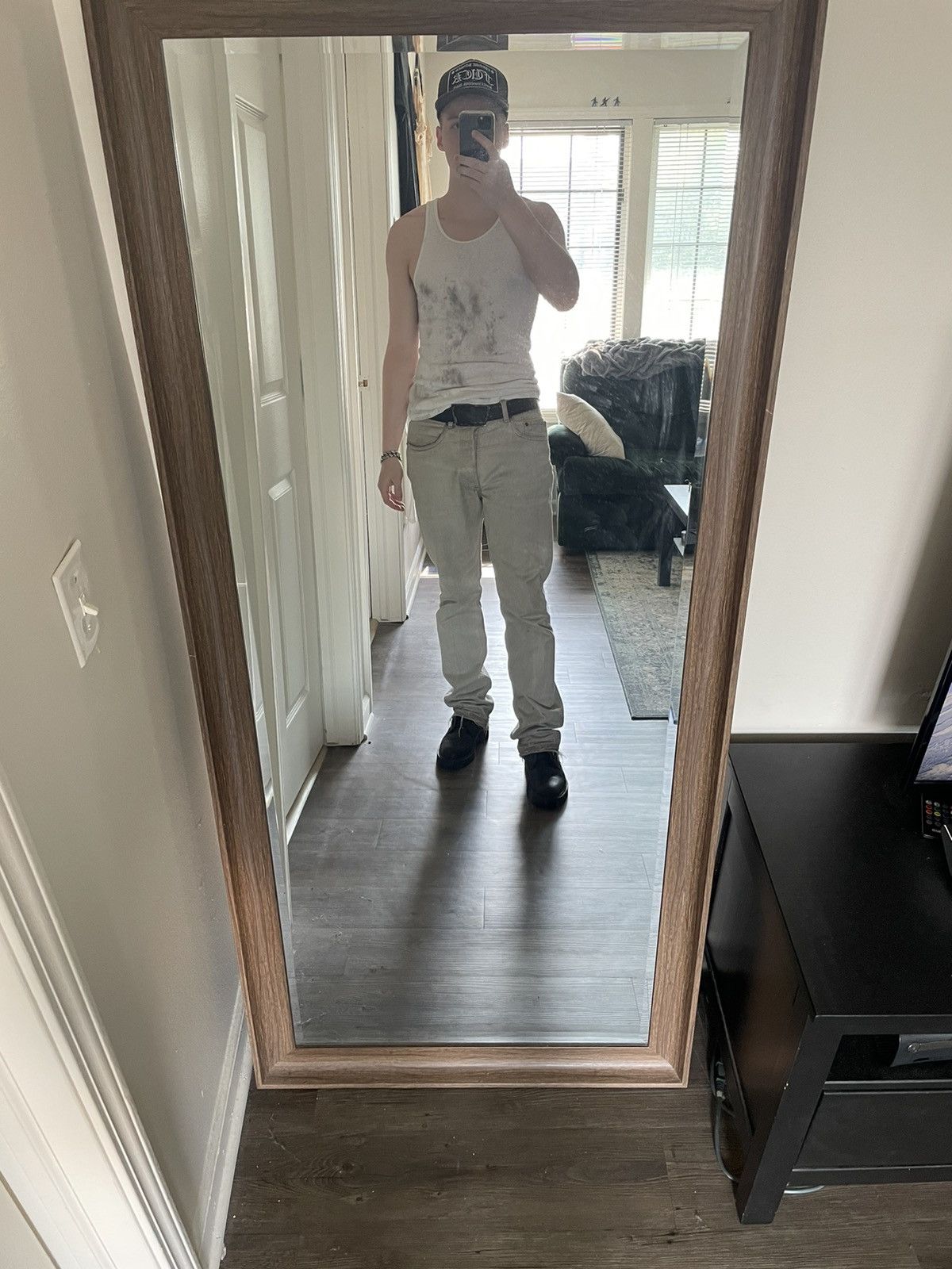 Levi's VINTAGE LEVI'S 501 GRAY DENIM Size US 30 / EU 46 - 17 Thumbnail