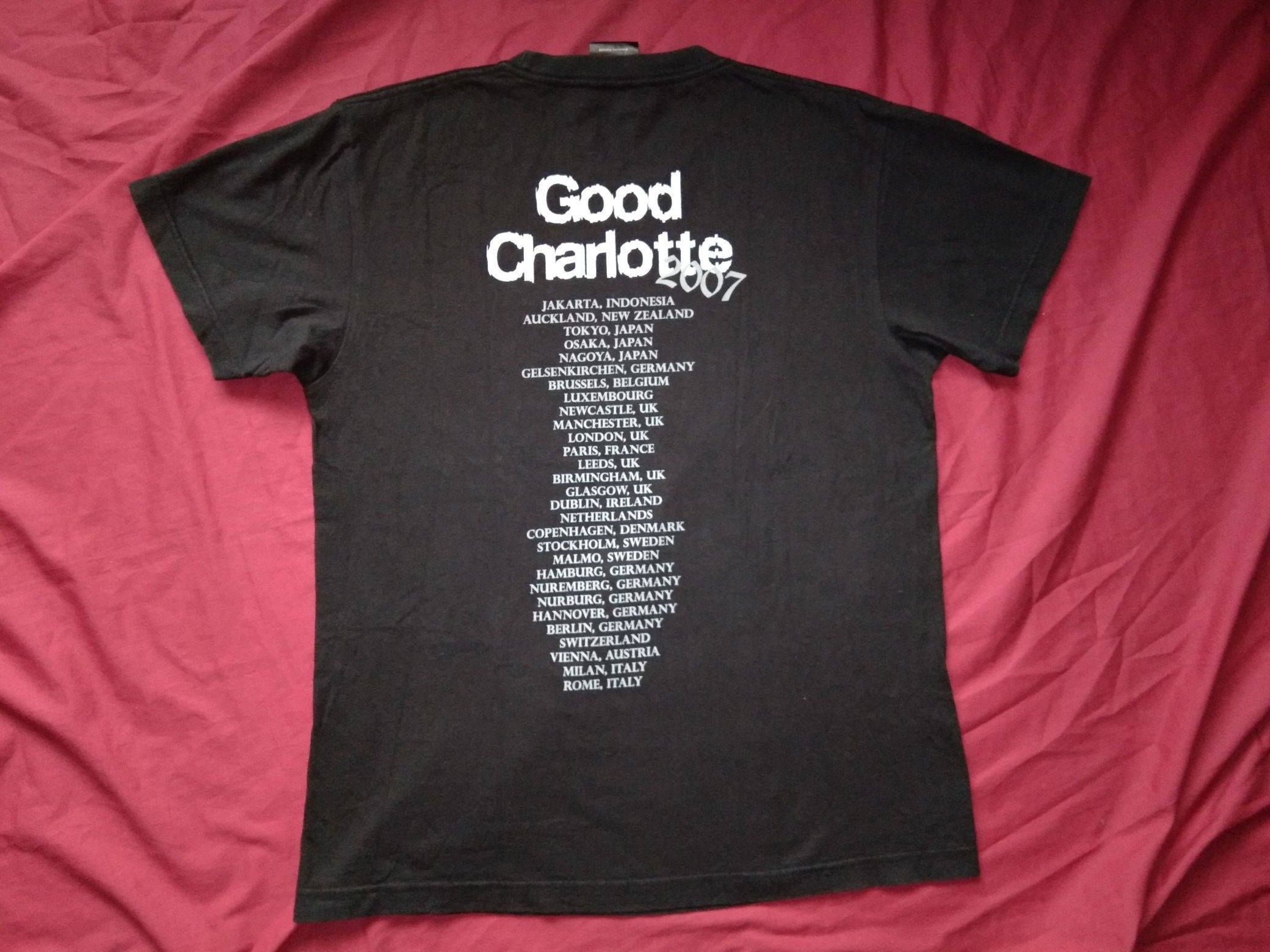 Band Tees Y2K Good Charlotte punk rock tshirt Avril Blink 182 Size US M / EU 48-50 / 2 - 3 Thumbnail