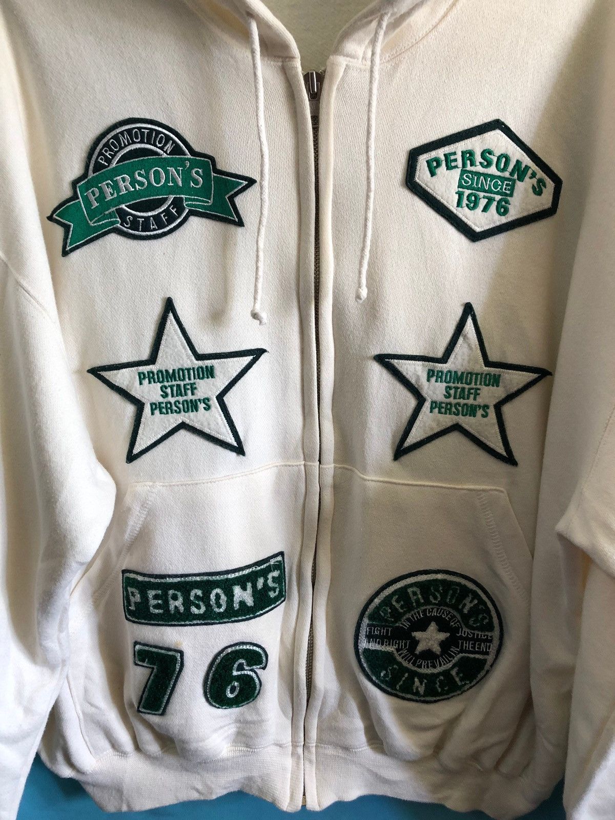 Japanese Brand 1990s Person's full patches 76 art #825 Size US M / EU 48-50 / 2 - 3 Thumbnail