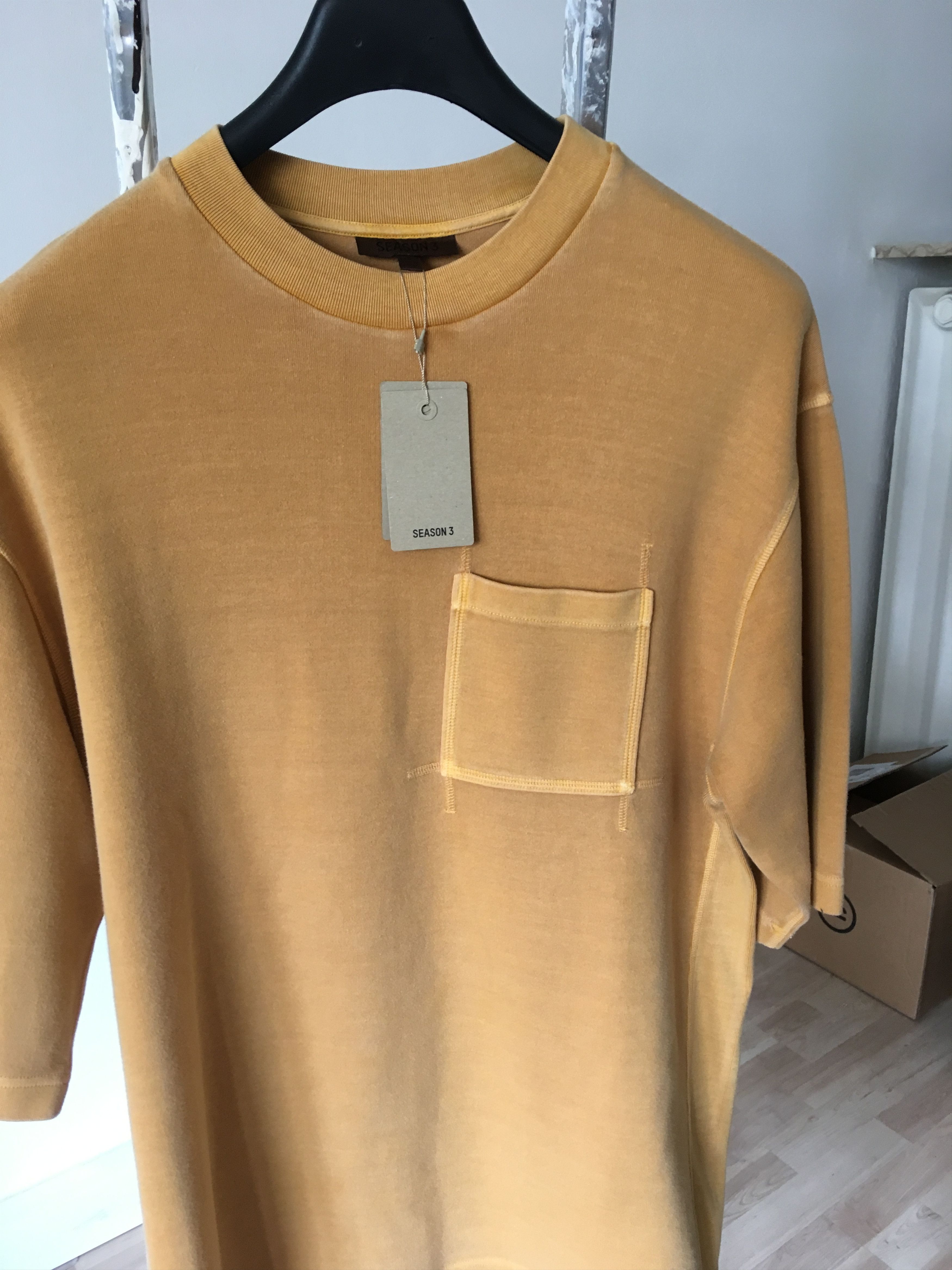 Adidas YEEZY RUGBY KNIT TEE CONSTRUCTION DARK KW3M106-105-019 