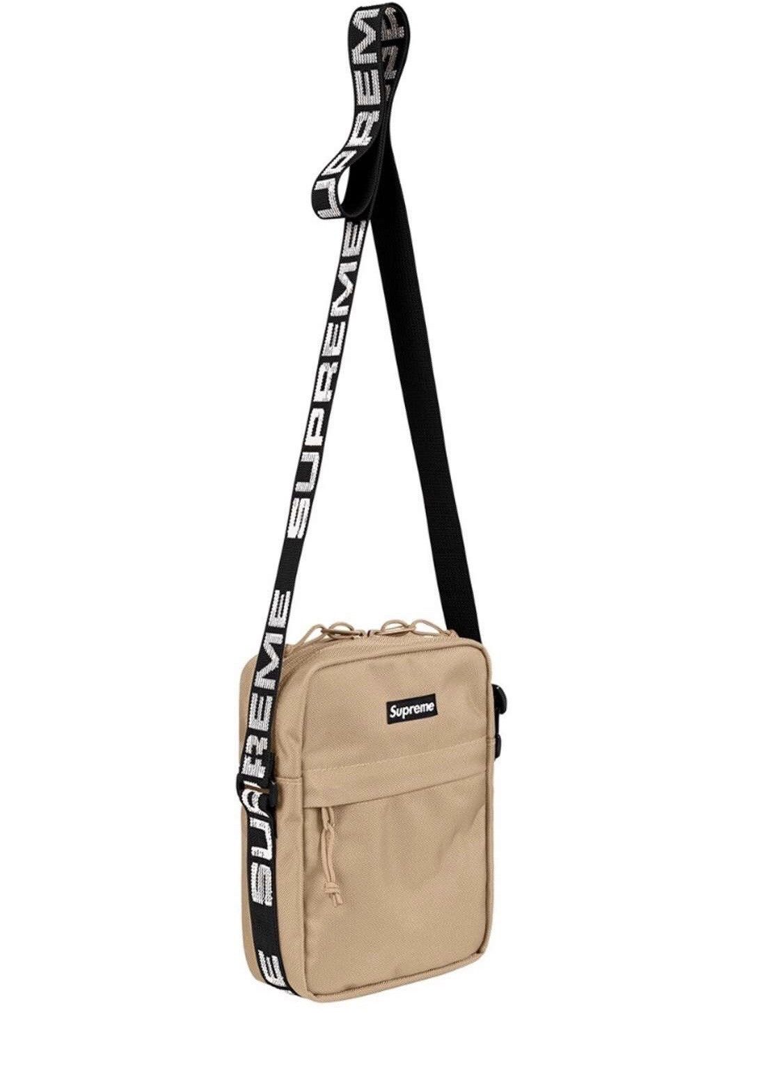 Supreme Shoulder Bag Tan SS18 Grailed