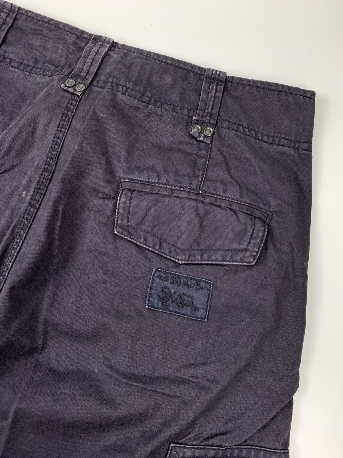 Diesel Diesel men’s Waxed Purple Cargo Pants Size US 31 - 13 Thumbnail
