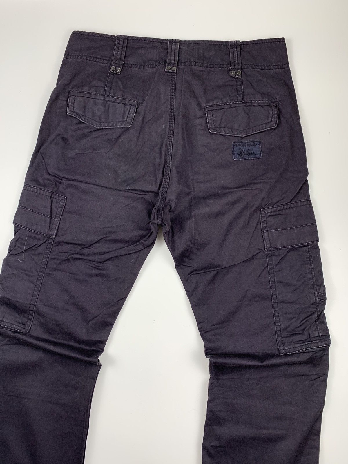 Diesel Diesel men’s Waxed Purple Cargo Pants Size US 31 - 11 Thumbnail