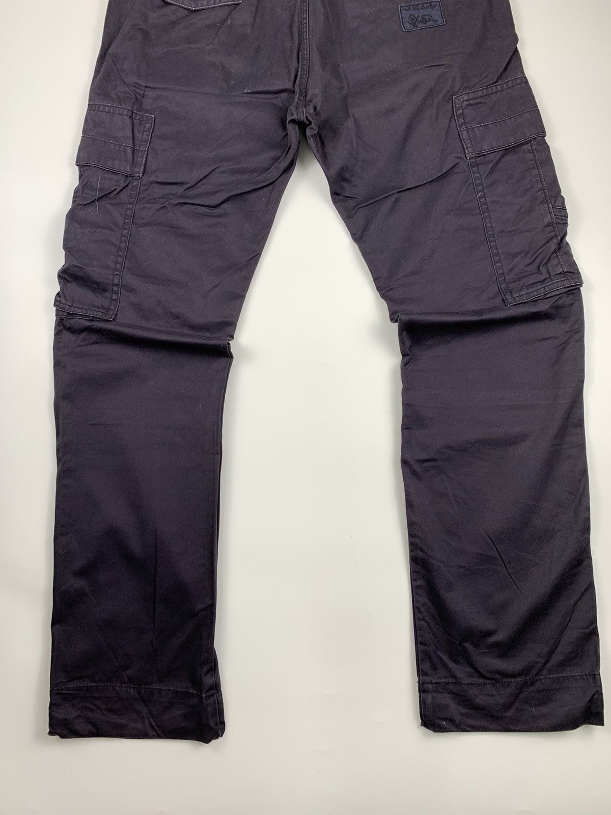 Diesel Diesel men’s Waxed Purple Cargo Pants Size US 31 - 12 Thumbnail