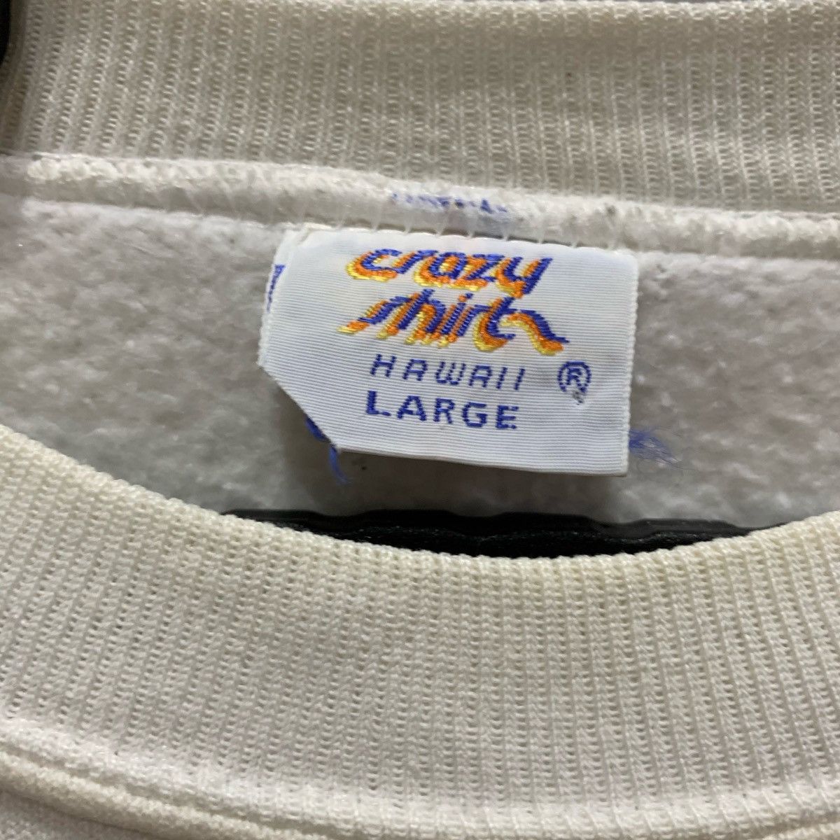 Vintage CRAZY SHIRT BKLIBAN Sweatshirt Size L Fits S Size US S / EU 44-46 / 1 - 4 Thumbnail