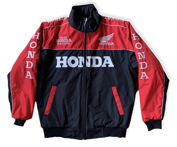 Vintage Vintage Honda Racing Jacket Honda Team Racing Dunlop 