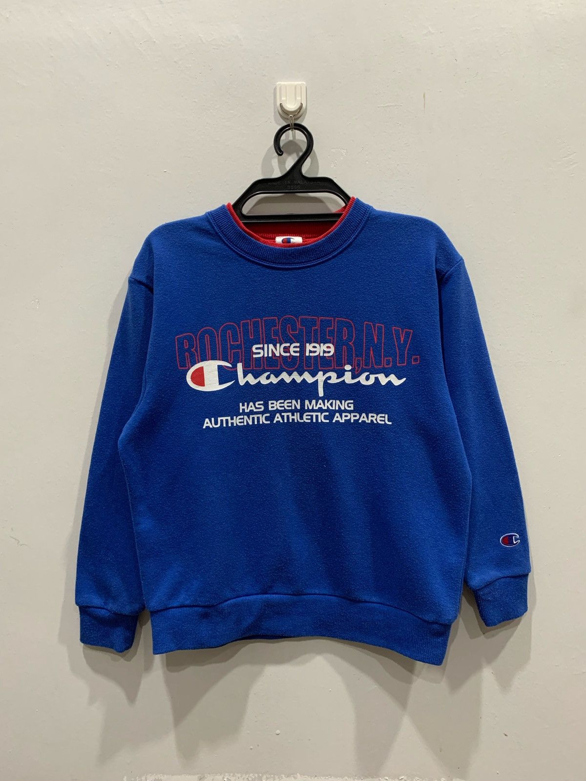 Champion × Japanese Brand CHAMPION ROCHESTER Sweatshirt Size 130 Dits XS Size US XS / EU 42 / 0 - 1 Thumbnail